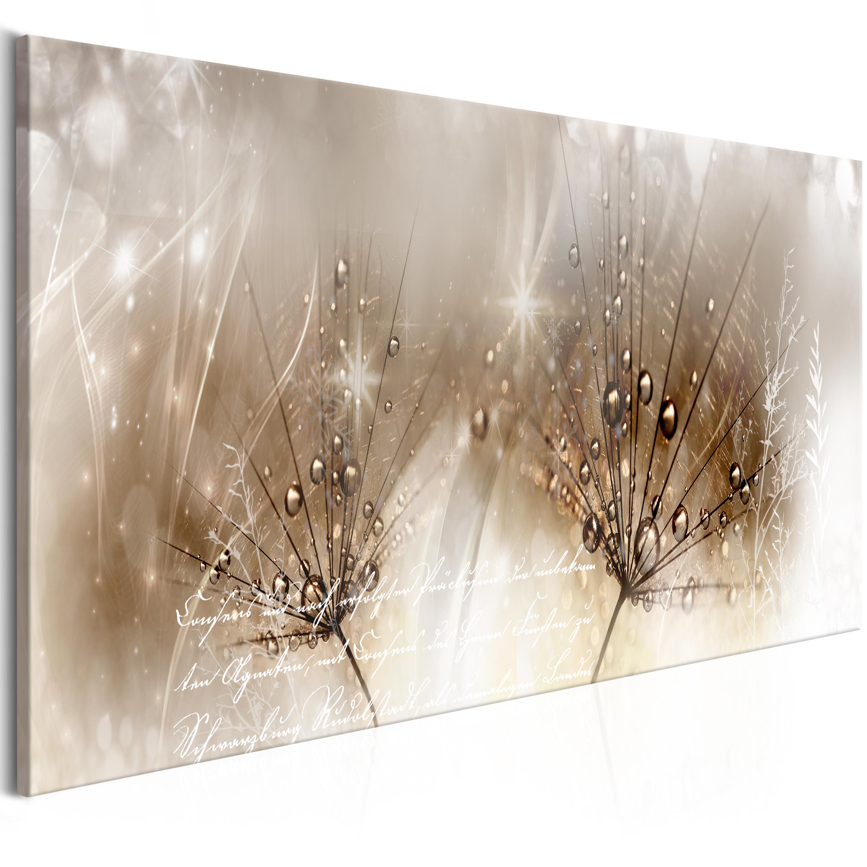 Billede Drops Dew Part Brown Narrow 135 Premium Print