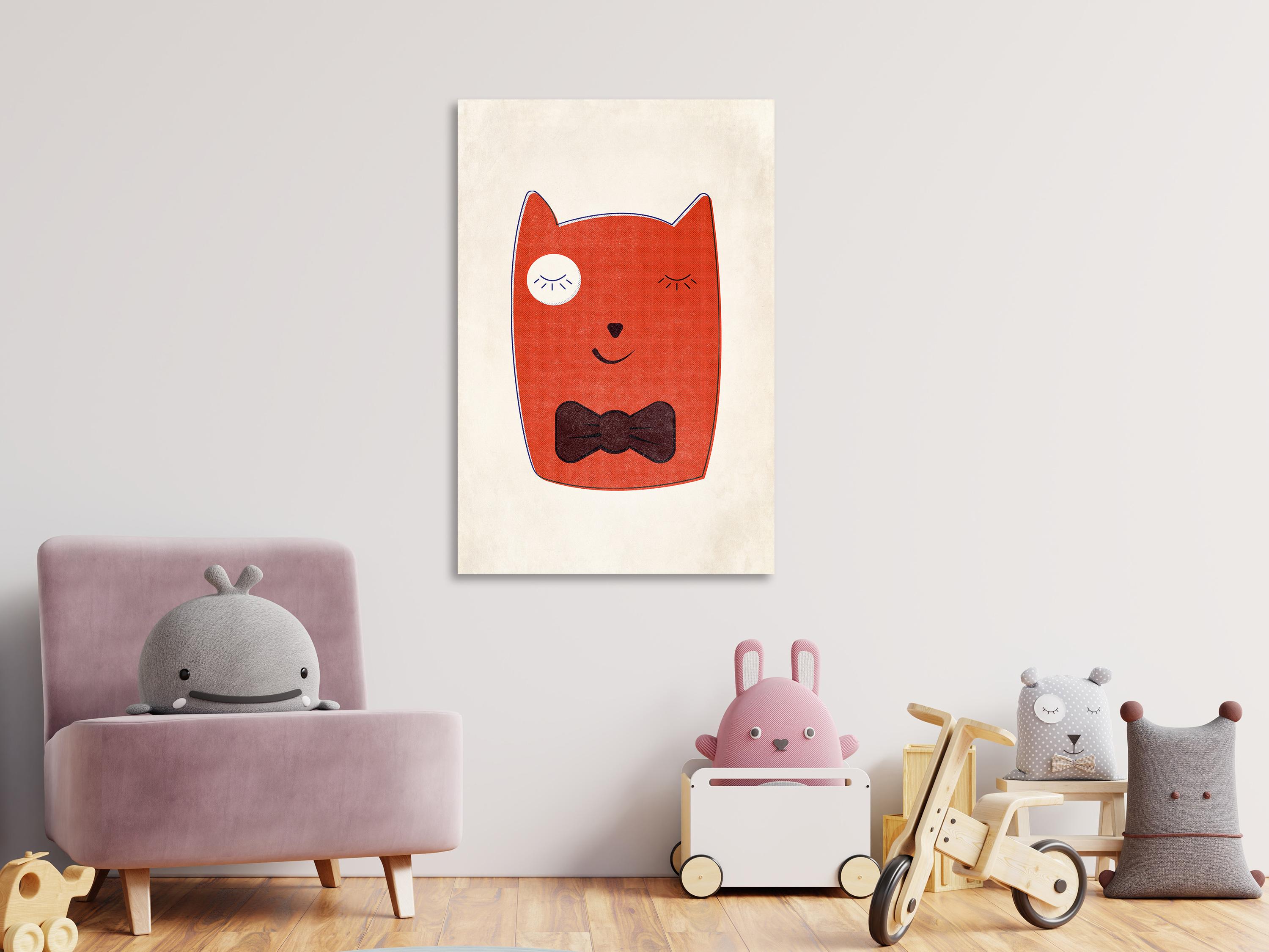 Billede - Little Elegant (1 Part) Vertical - 60 x 90 cm - Premium Print billede
