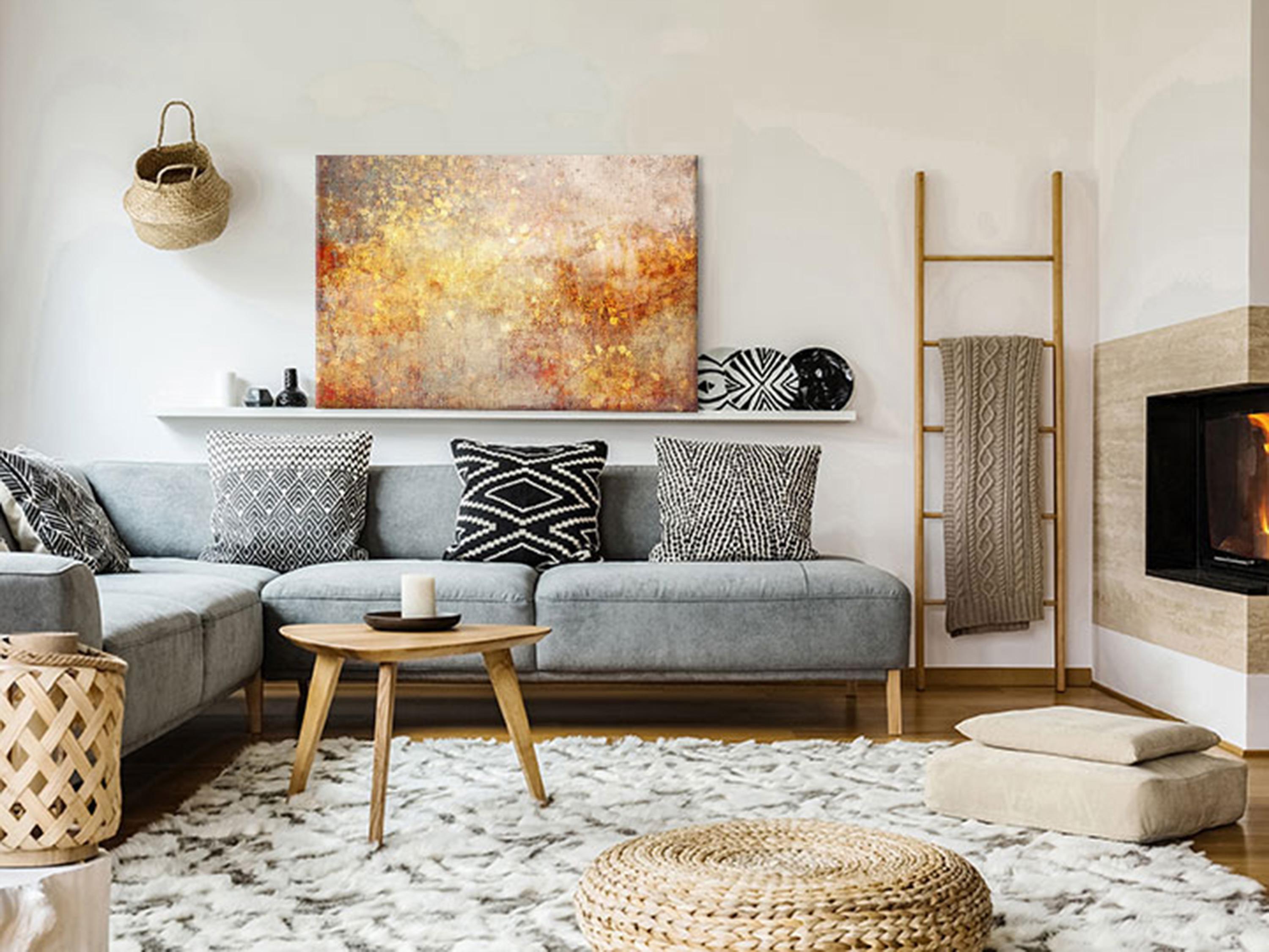 Billede - Decay of Time (1 Part) Wide - 90 x 60 cm - Premium Print billede