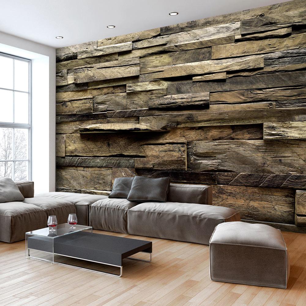 Fototapet - Rustic Style: Country Cottage - 294 x 210 cm - Selvklæbende billede