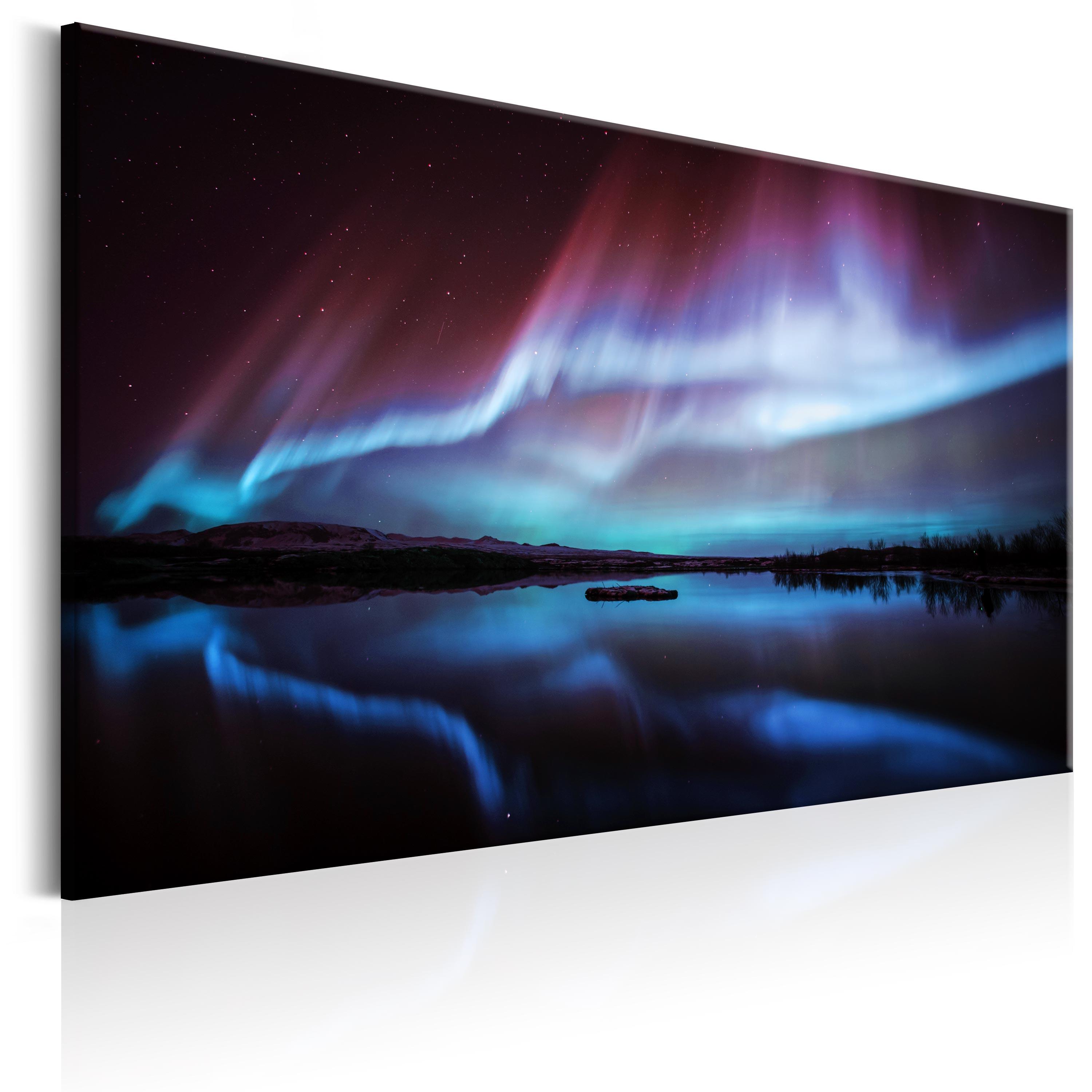 Billede - Night Light - 120 x 80 cm - Standard billede