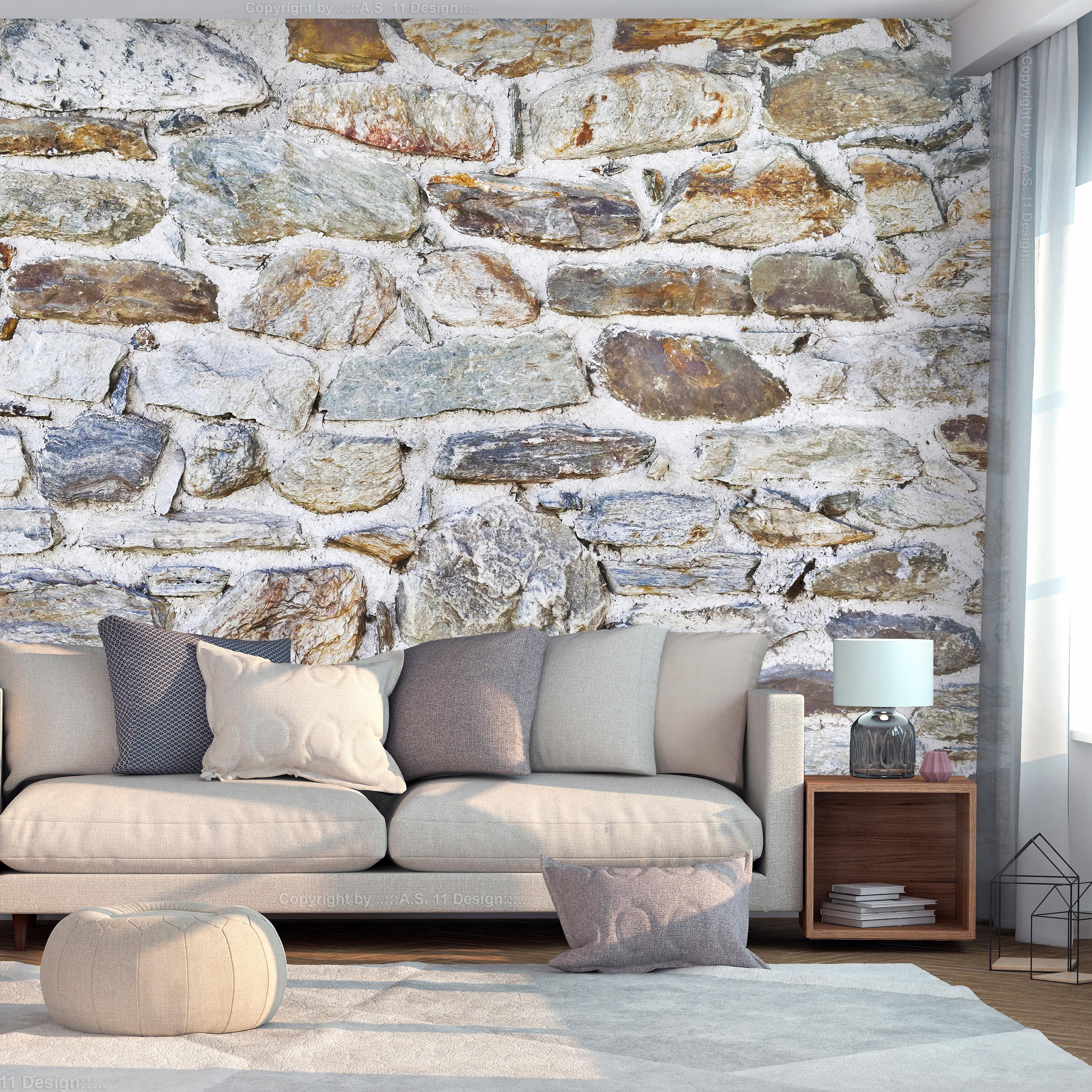 Fototapet - Stone Structure - 294 x 210 cm - Selvklæbende billede