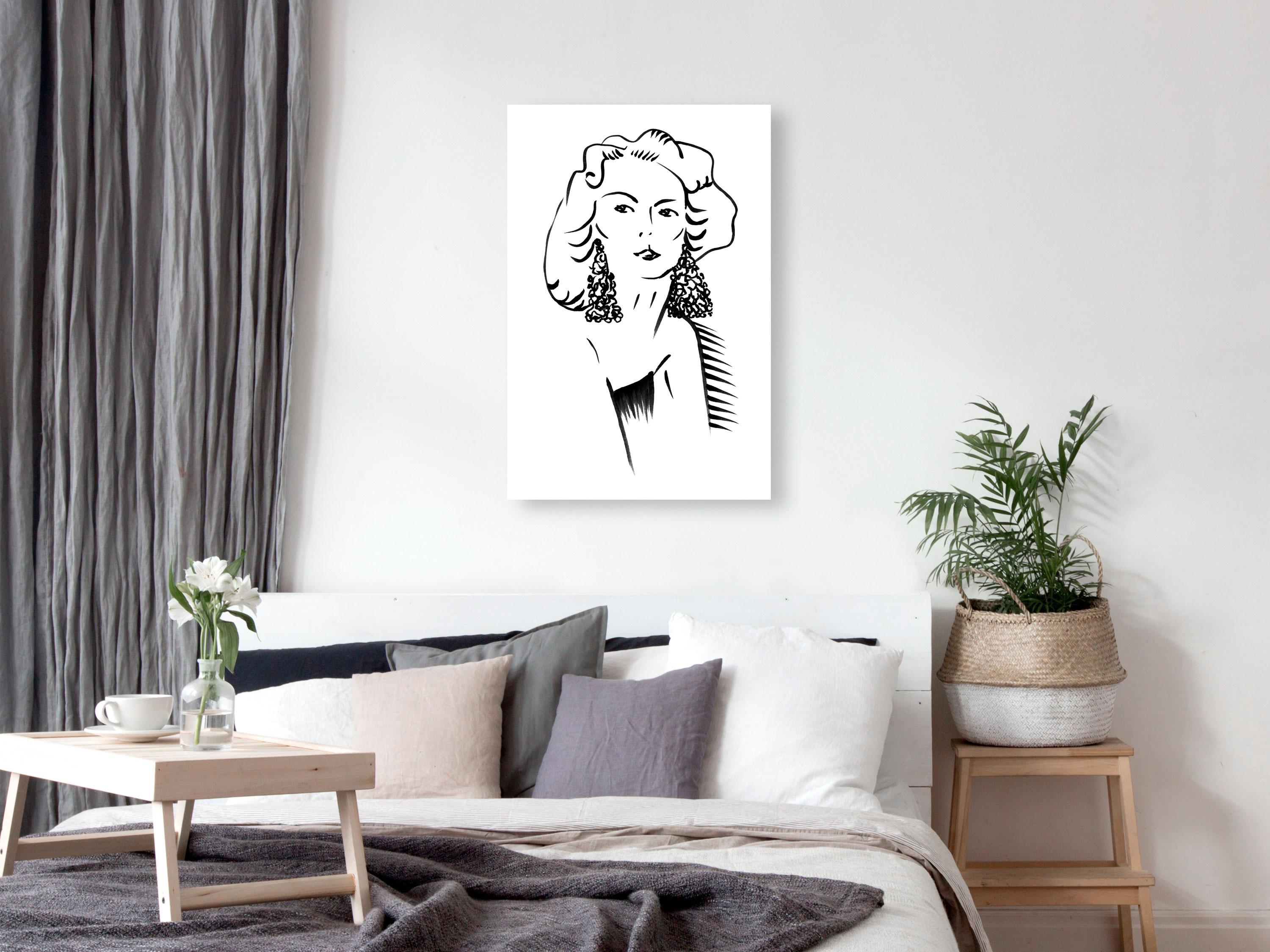 Billede - Romantic Blonde (1 Part) Vertical - 20 x 30 cm - Premium Print billede