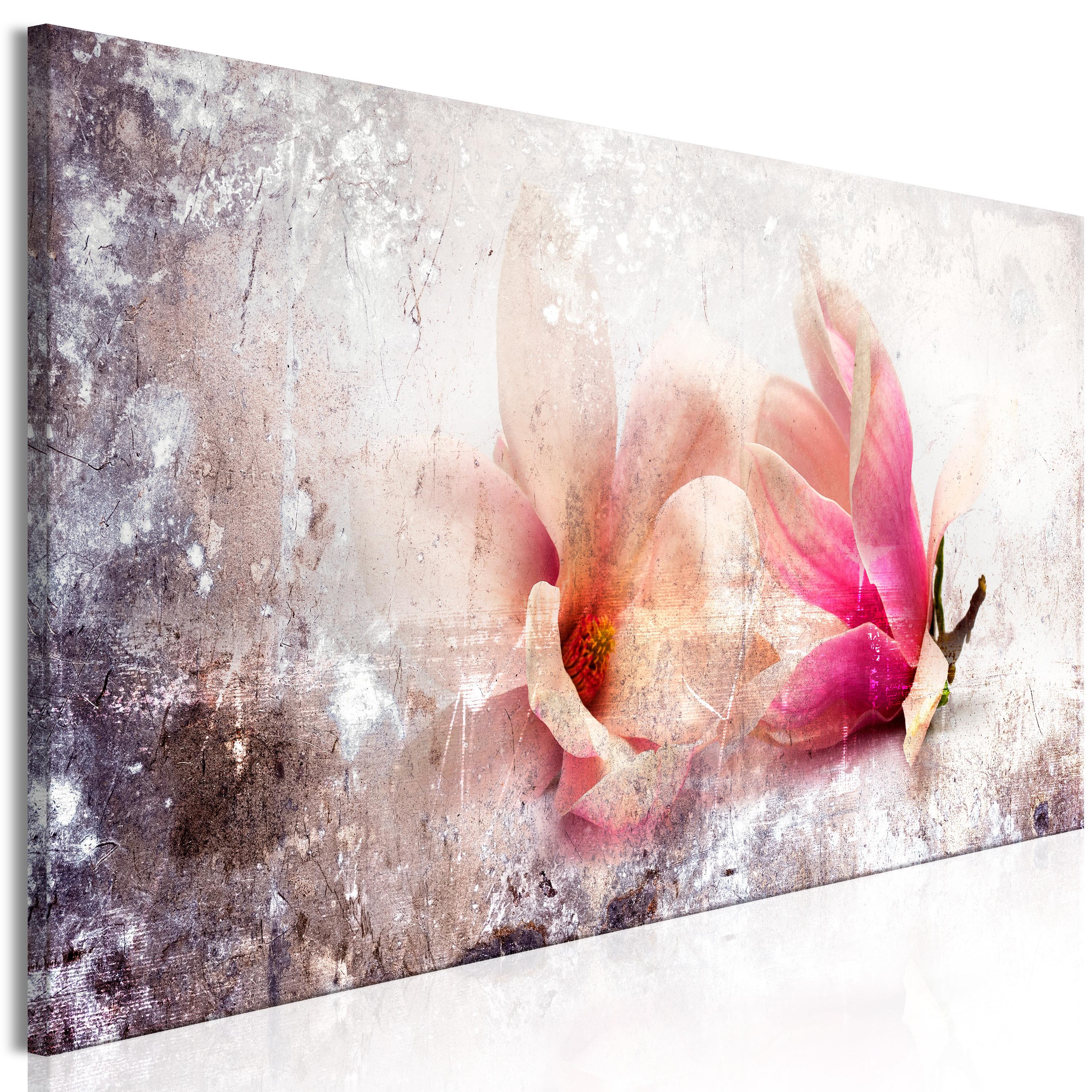 Billede - Magnolia Story (1 Part) Narrow - 120 x 40 cm - Premium Print billede