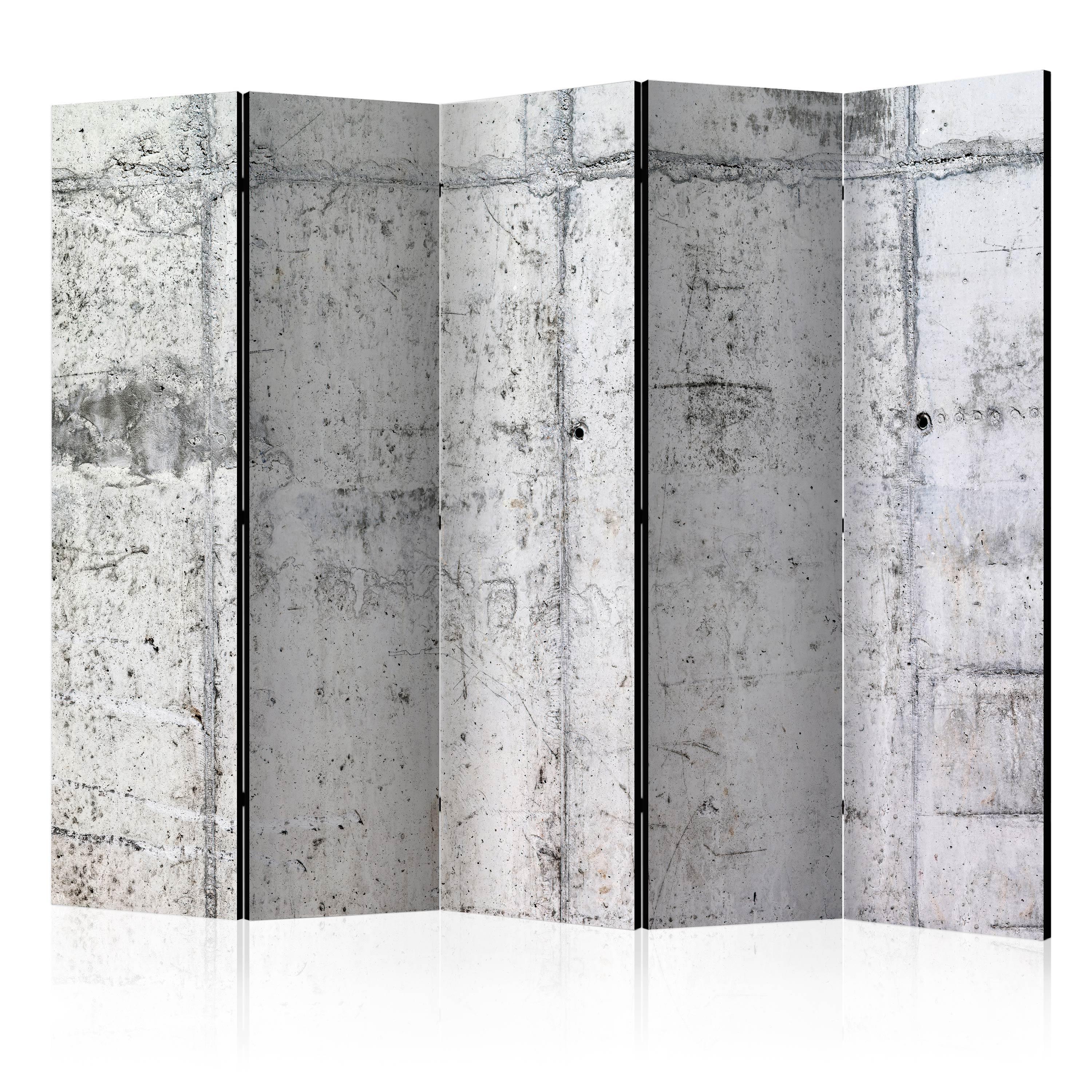 Skærmvæg - Concrete Wall II - 225 x 172 cm - Dobbeltsiddet