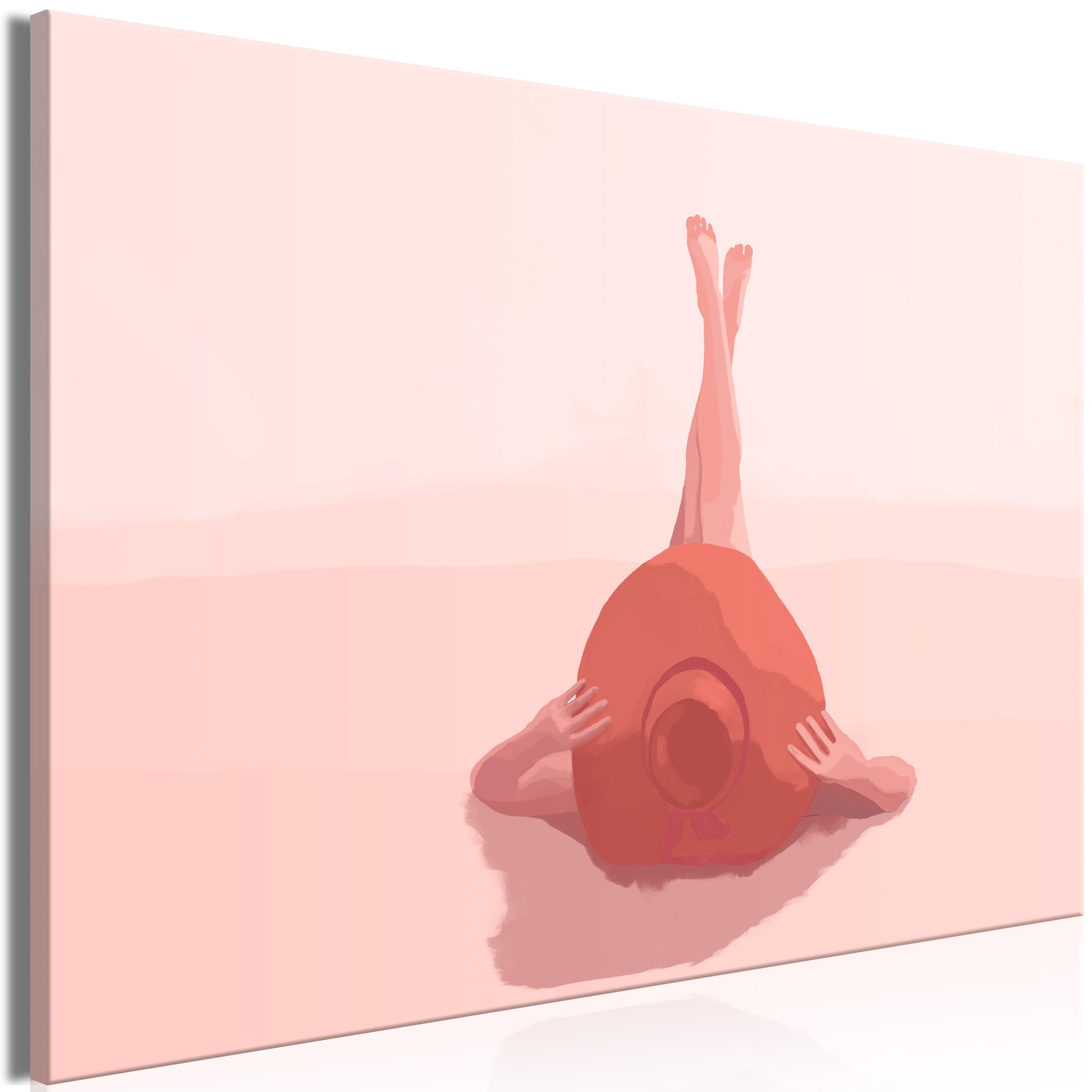 Billede - Sun Bath (1 Part) Wide - 60 x 40 cm - På italiensk lærred billede