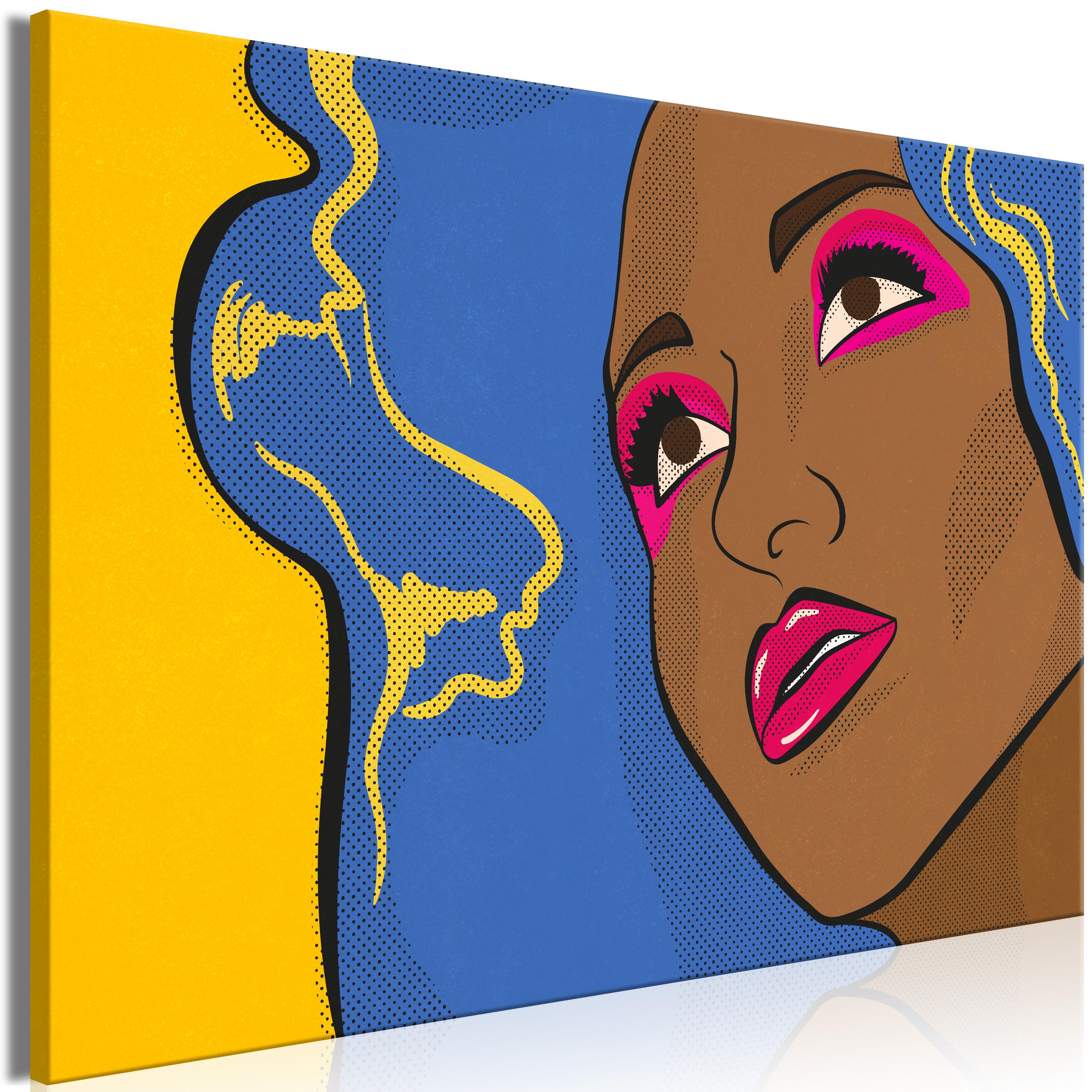 Billede - Surprised Eliza (1 Part) Wide - 120 x 80 cm - Standard billede