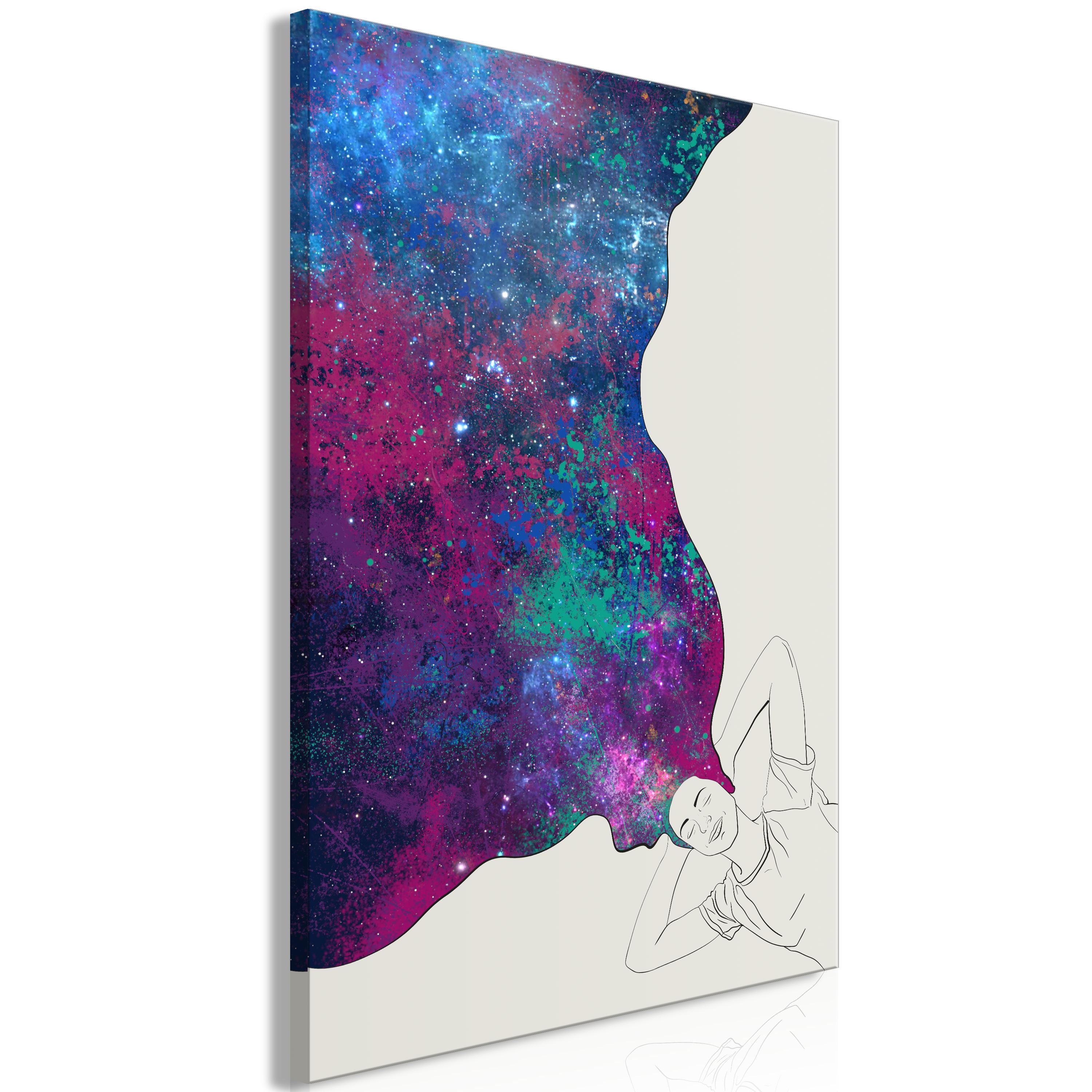 Billede - Cosmic Dreams (1 Part) Vertical - 20 x 30 cm - Premium Print billede