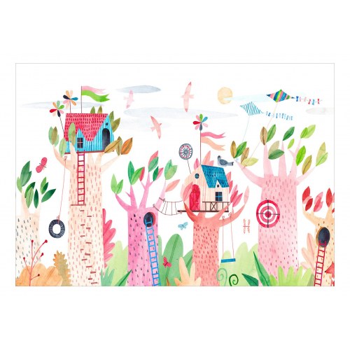 Fototapet - Tree Houses
