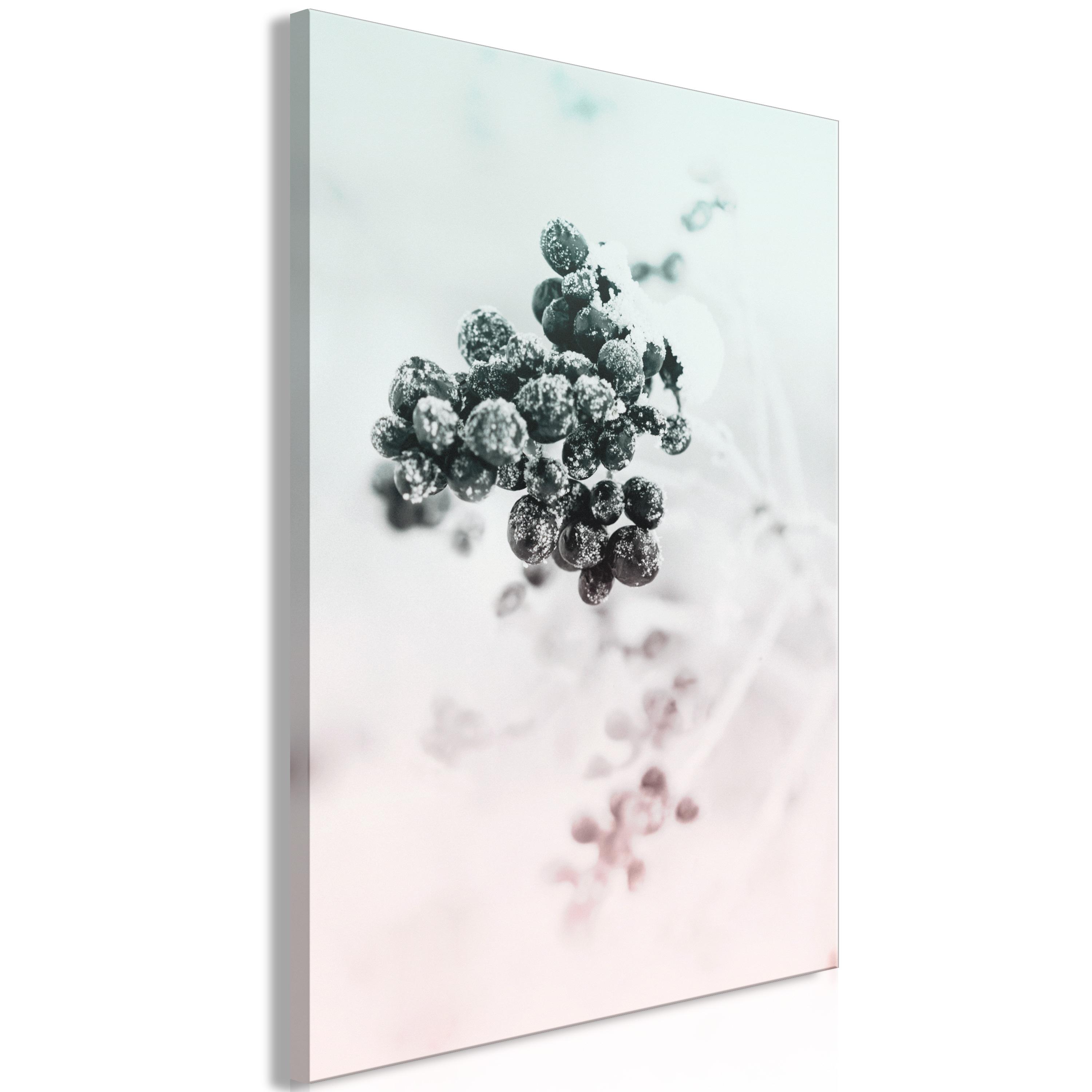 Billede - Frozen Twig (1 Part) Vertical - 40 x 60 cm - Premium Print billede
