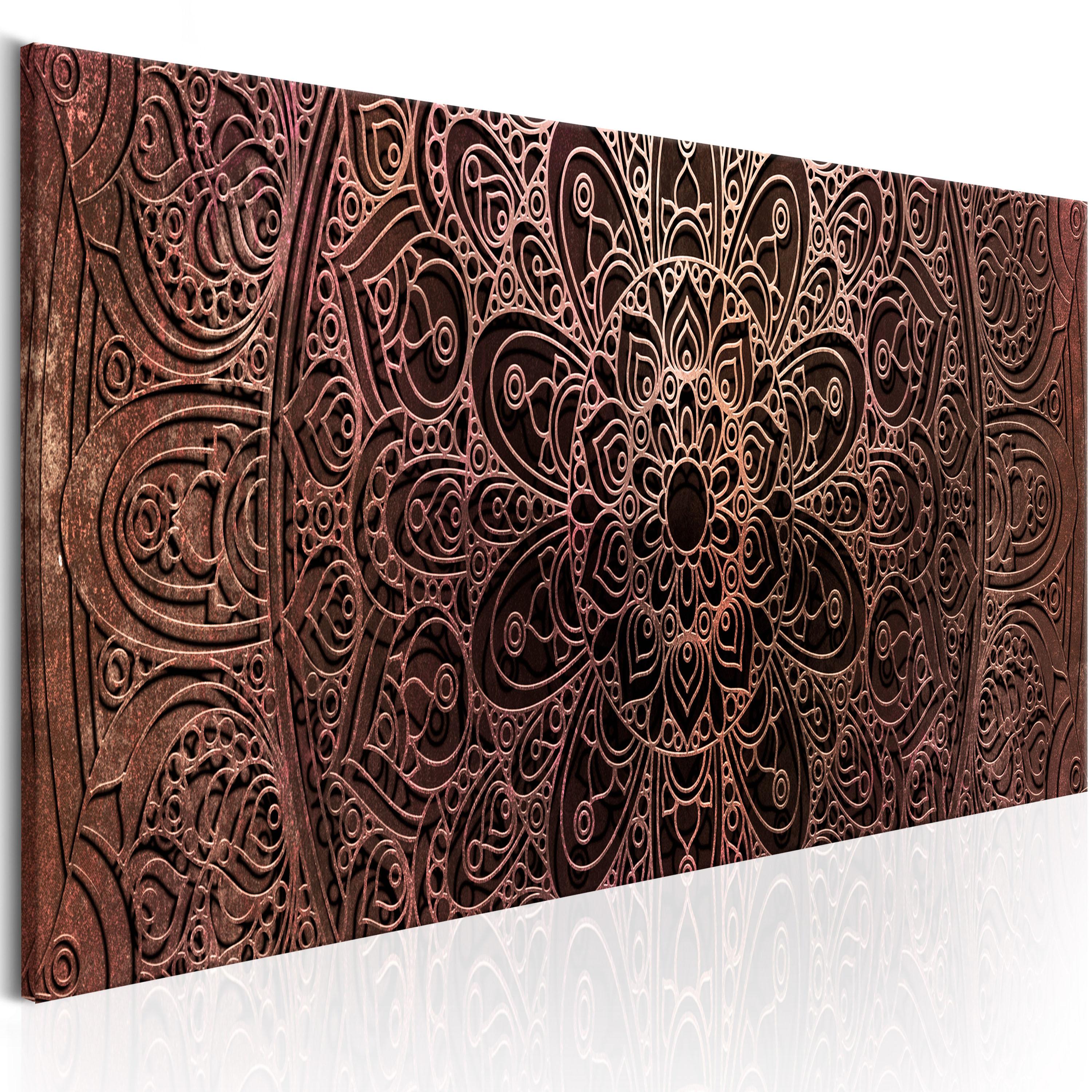 Billede - Mandala: Amber Silence - 150 x 50 cm - Standard billede