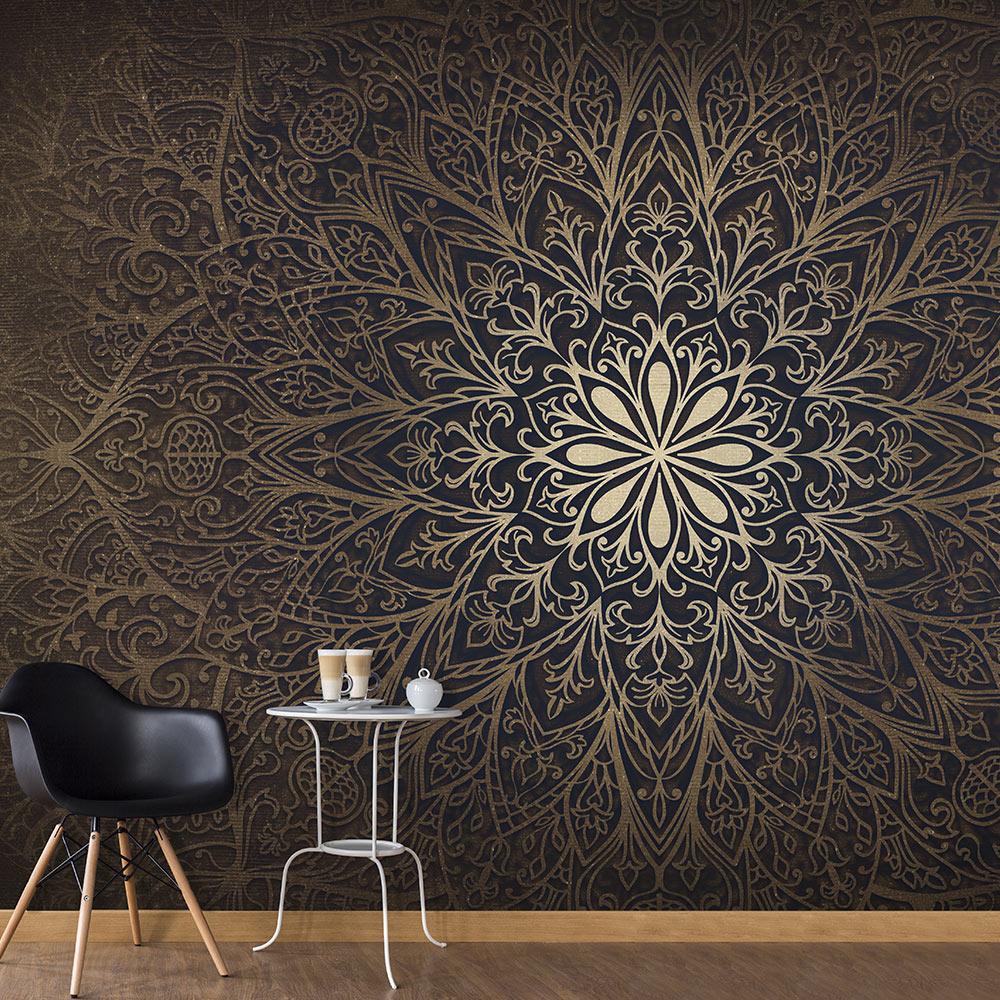 Fototapet - Mandala II - 500 x 280 cm - Standard billede