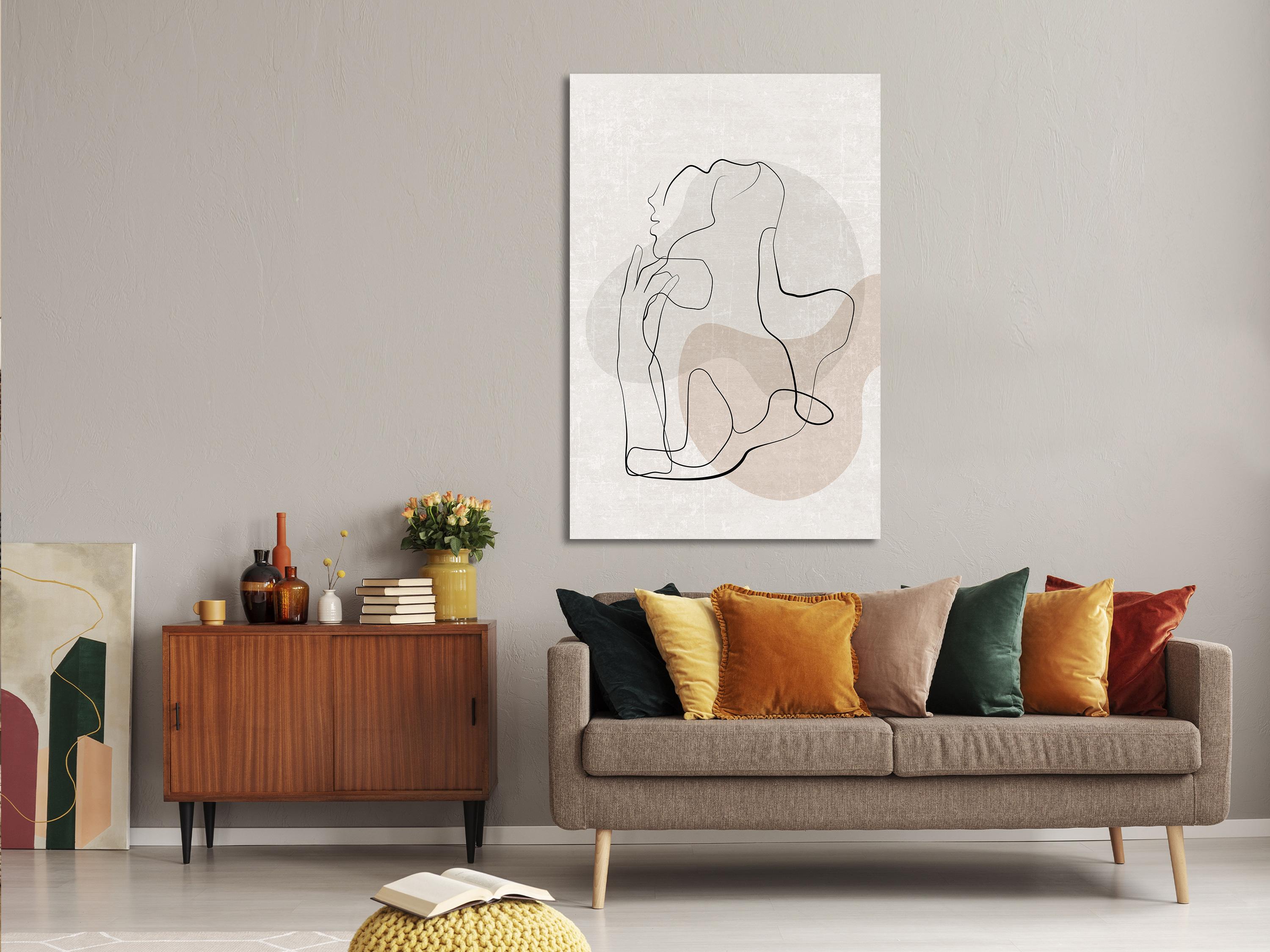 Billede - French Chic (1 Part) Vertical - 80 x 120 cm - Premium Print billede