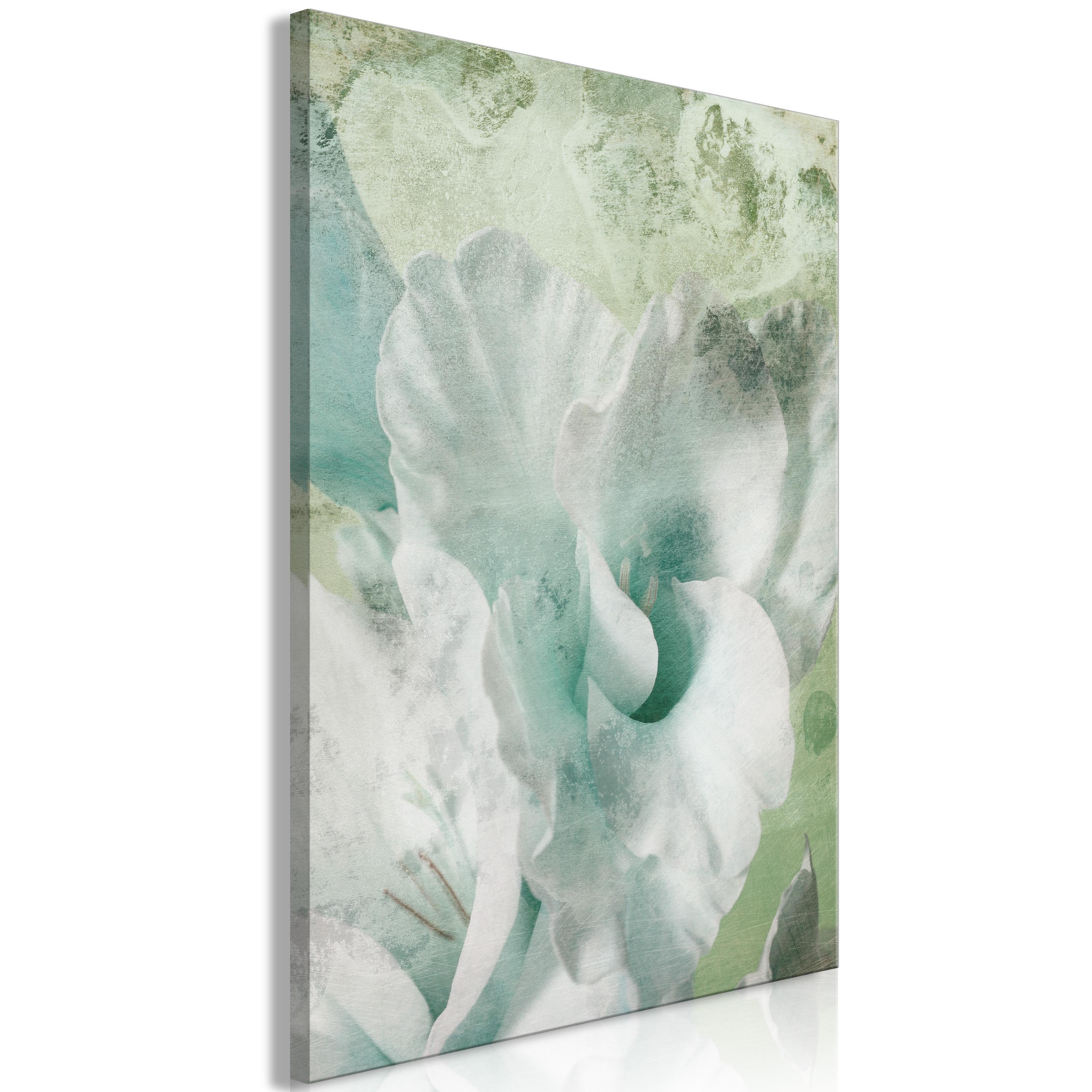 Billede - Mint Fog (1 Part) Vertical - 80 x 120 cm - Standard billede
