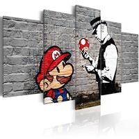 Billede - Super Mario Mushroom Cop (Banksy)