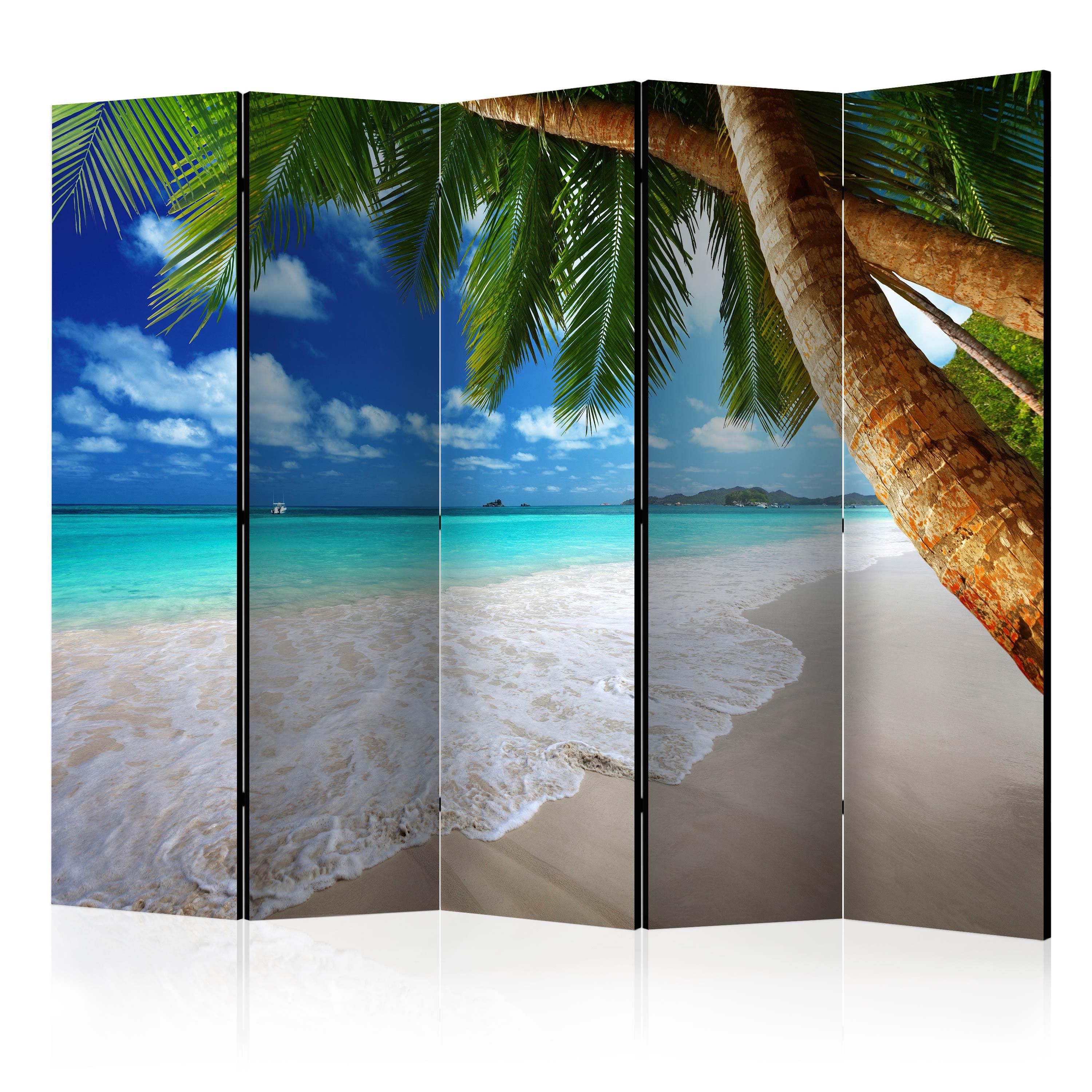 Skærmvæg Tropical Island 225 172 Dobbeltsidet