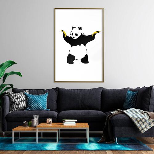 Plakat - Panda with Guns