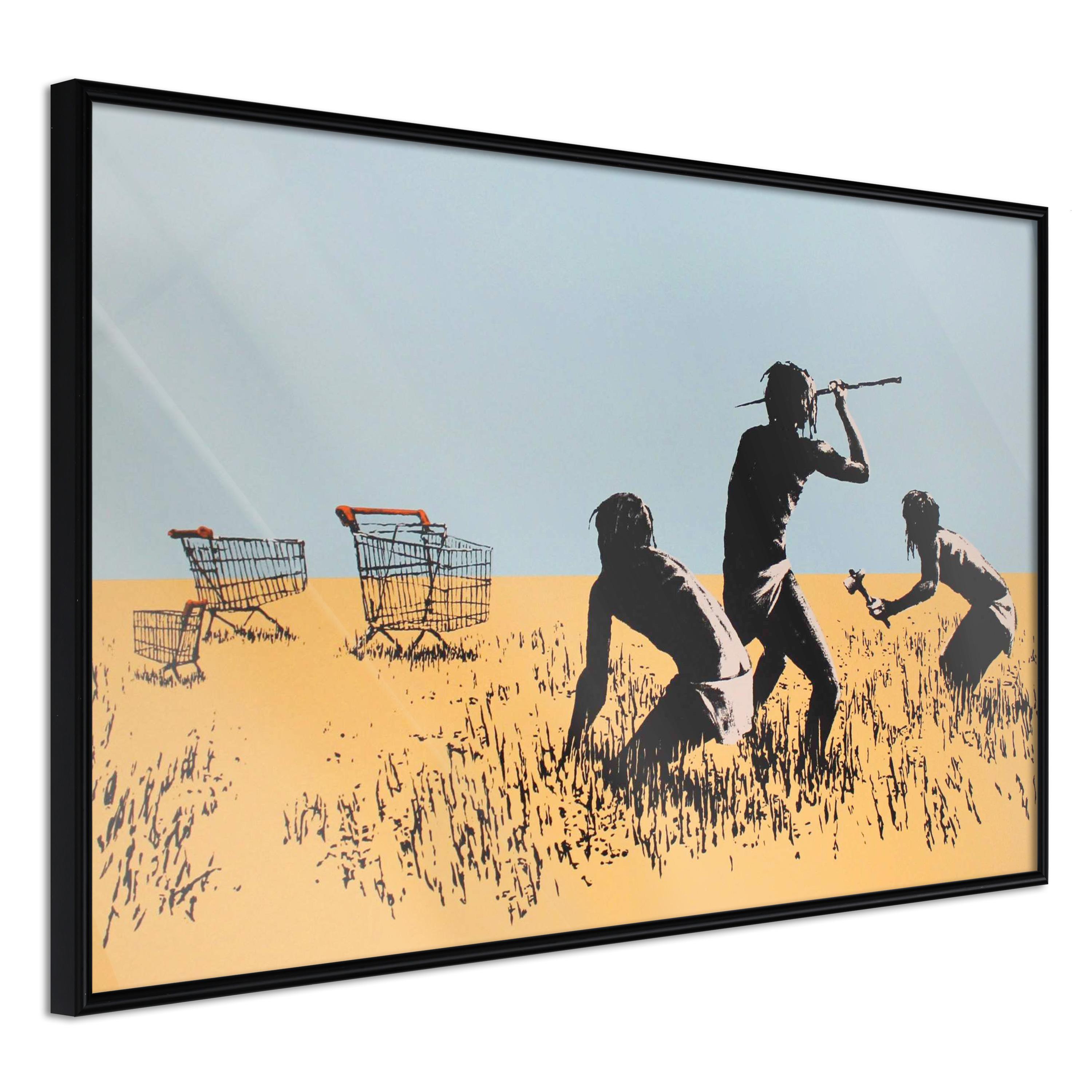 Plakat Trolley Hunters 45 X 30 Cm Sort Ramme
