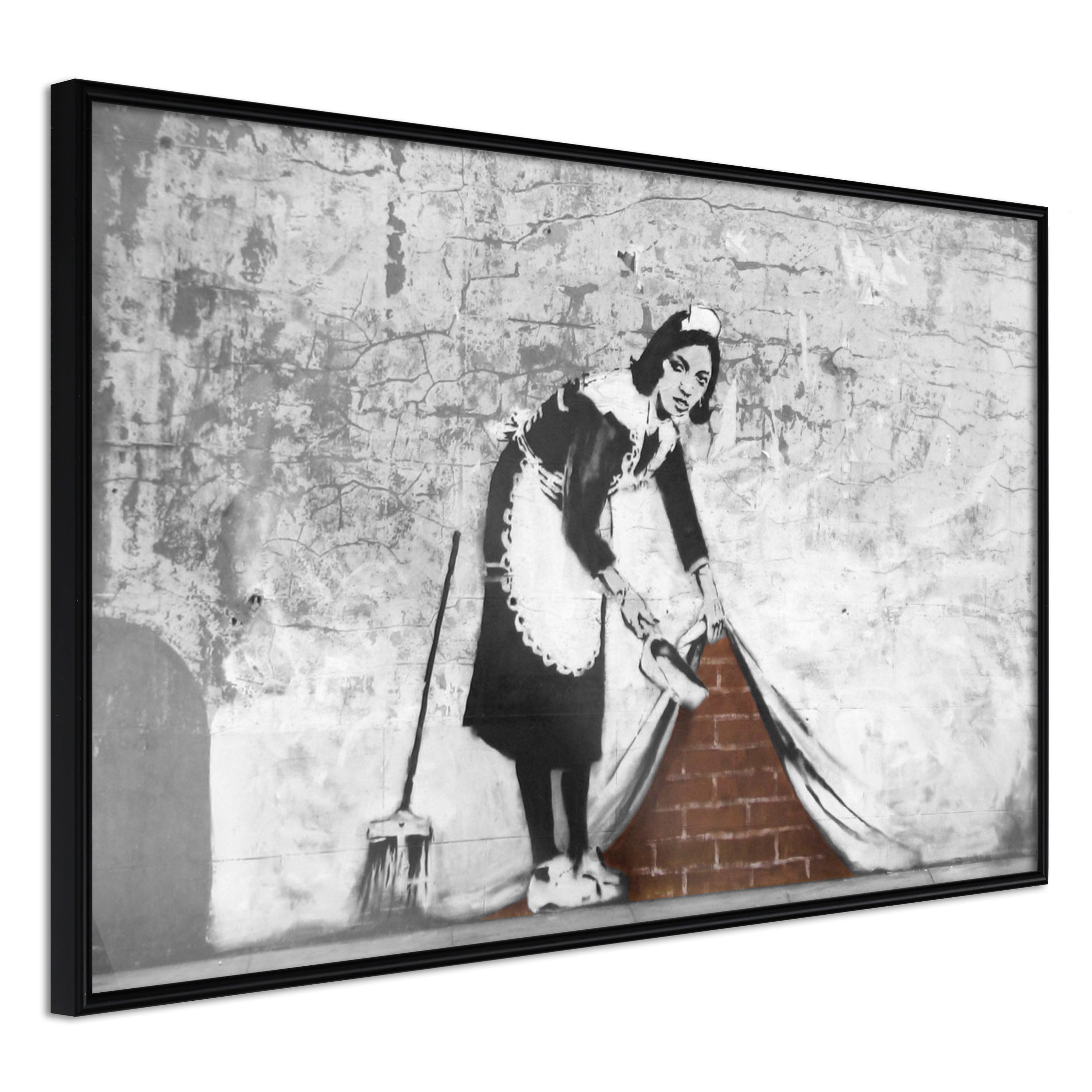 Plakat - Maid - 60 x 40 cm - Sort ramme billede