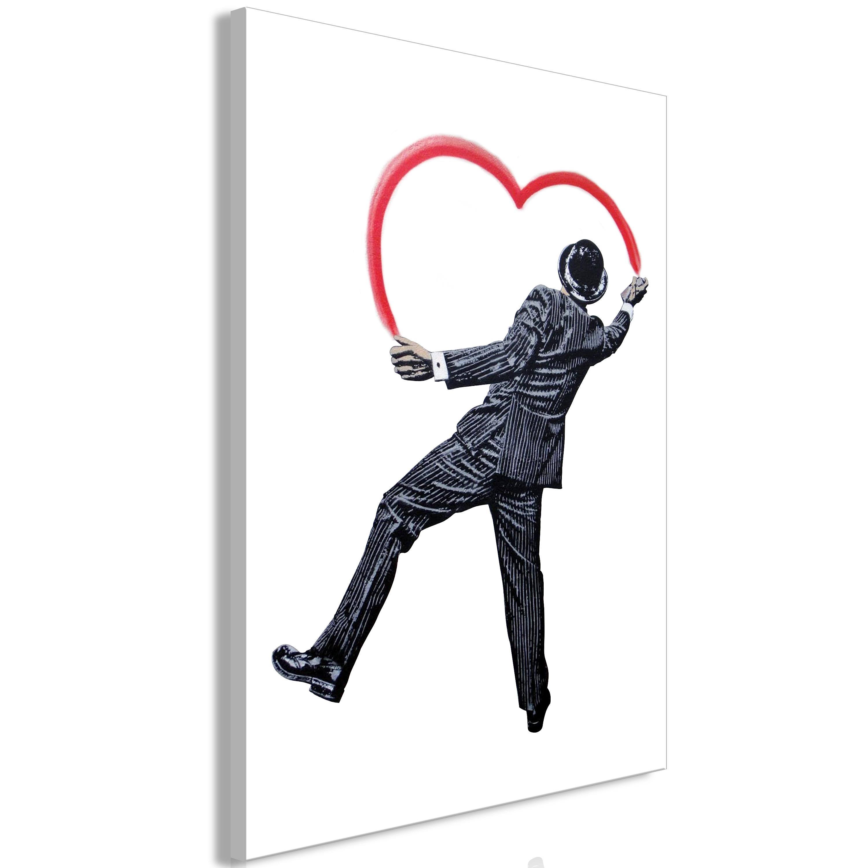 Billede - Elegant Graphic Artist (1 Part) Vertical - 20 x 30 cm - På italiensk lærred billede