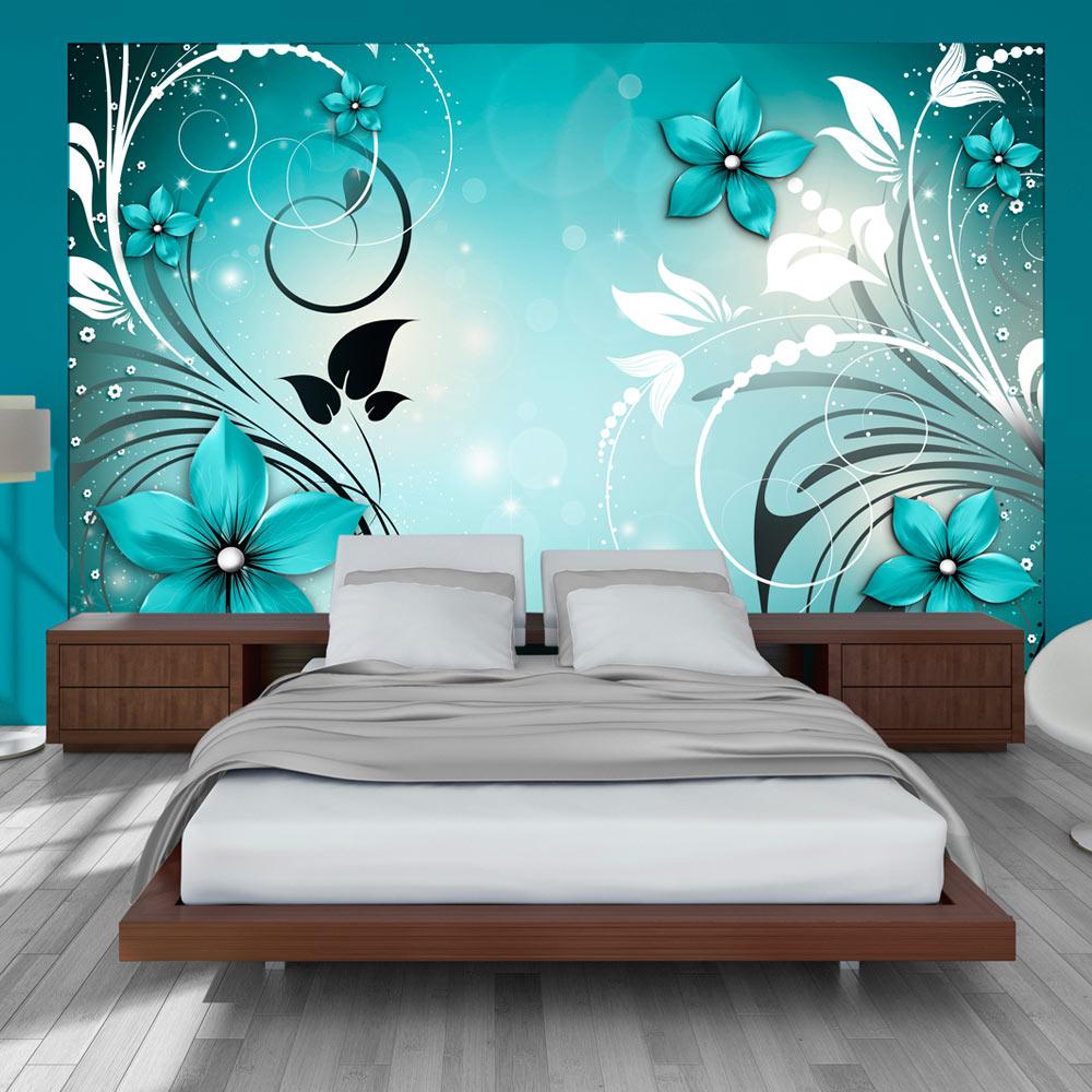 Fototapet - Turquoise dream - 150 x 105 cm - Standard billede