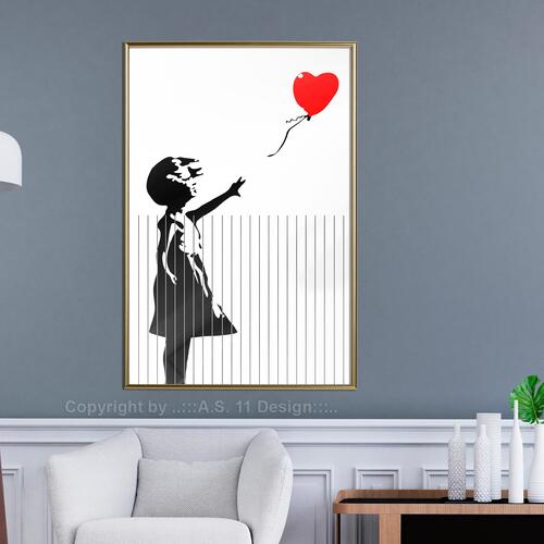 Plakat - Cut Banksy