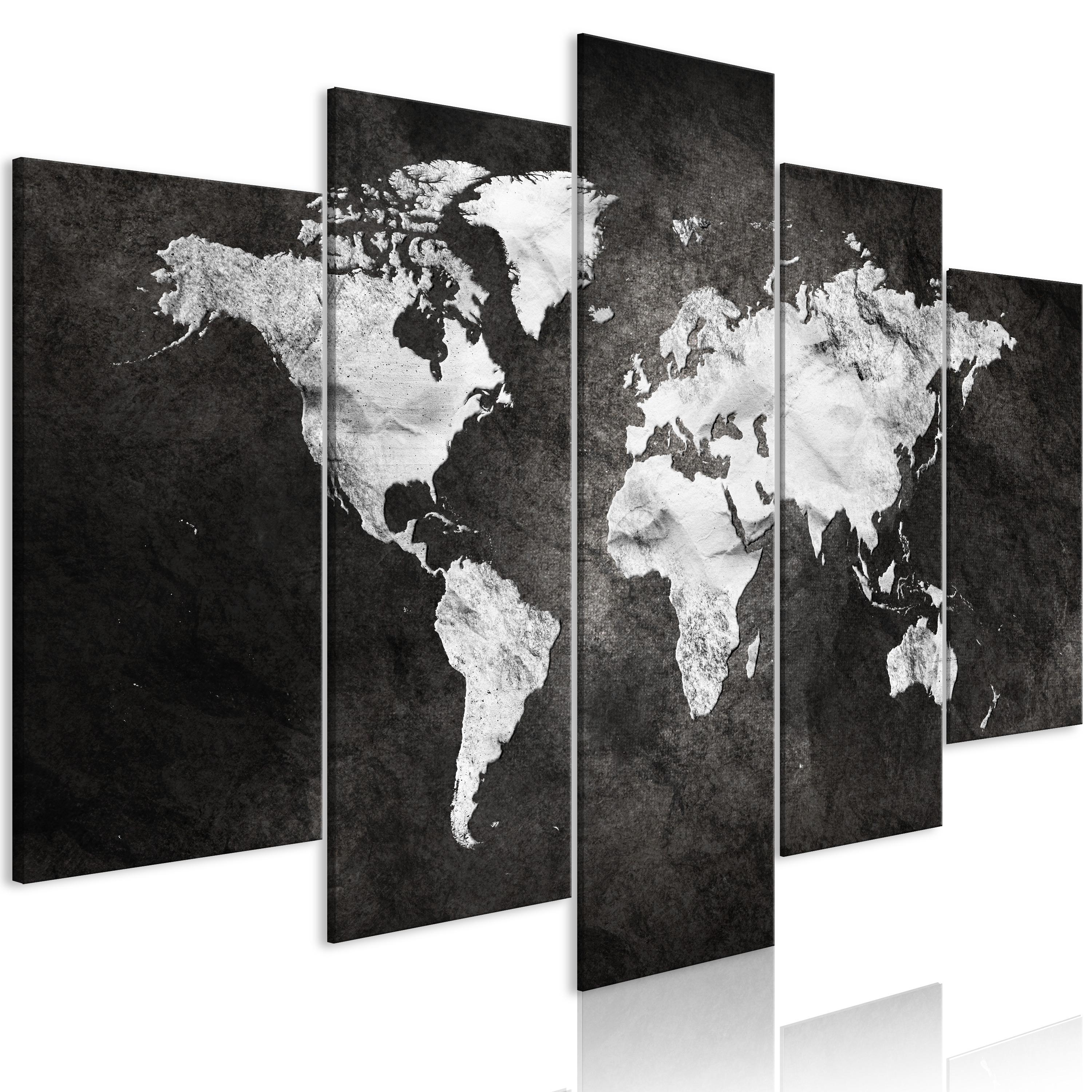 Billede - Dark World (5 dele) Wide - 100 x 50 cm - Standard billede