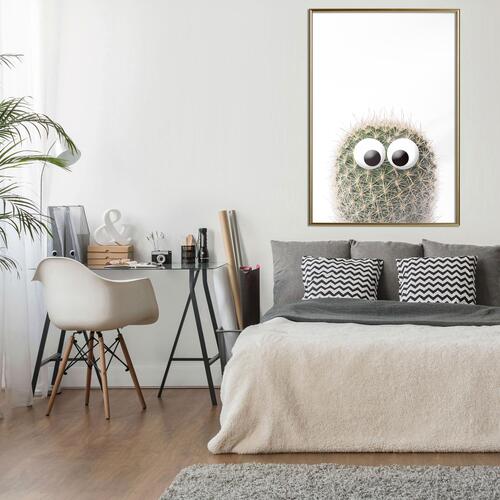 Plakat - Cactus With Eyes