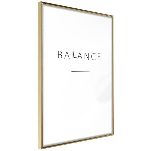 Plakat - Balance