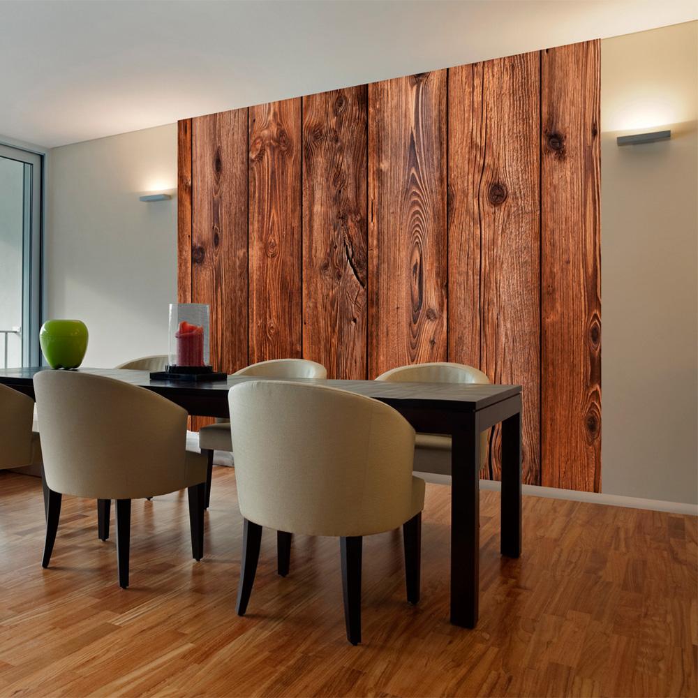 Fototapet - Imitation - wood - 200 x 154 cm - Standard billede