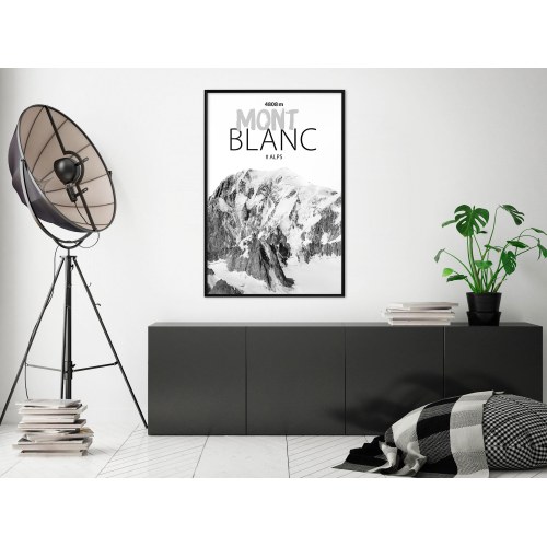 Plakat - Mont Blanc