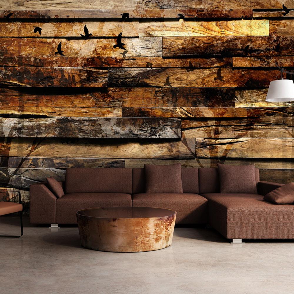 Fototapet - Reflection of Nature - 200 x 140 cm - Premium billede