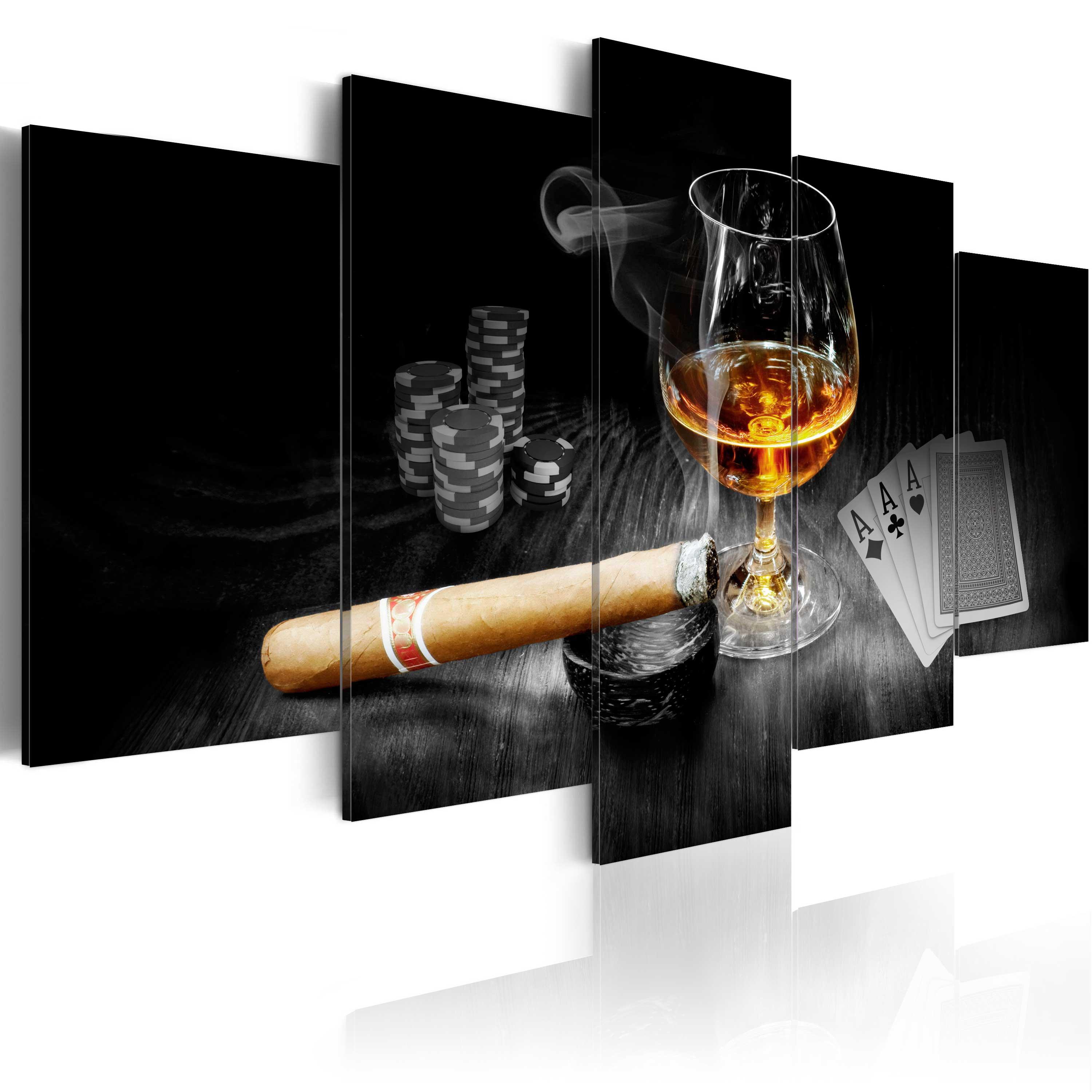 Billede - Dark Secrets - 100 x 50 cm - Premium Print billede