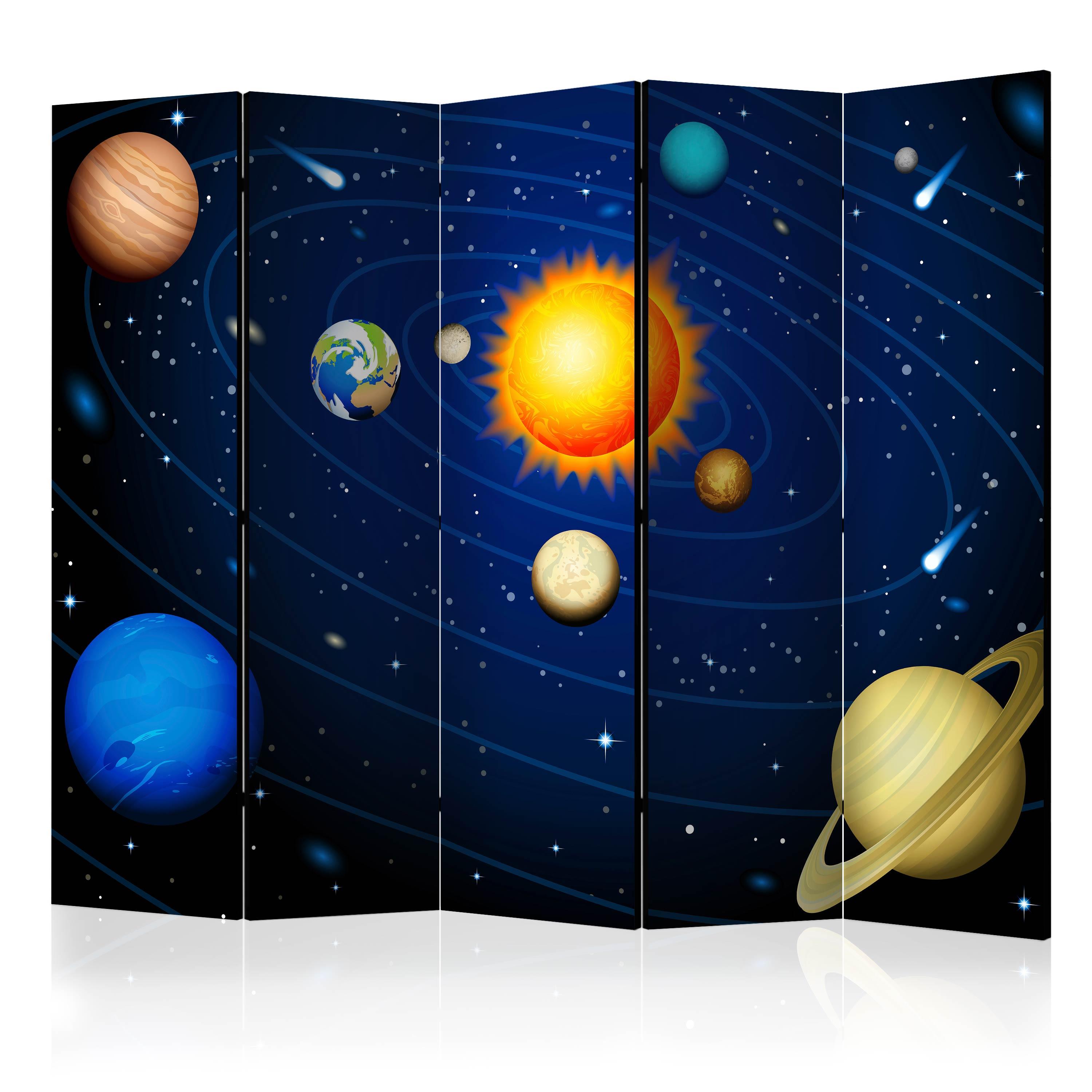 Skærmvæg Solar System 225 172 Dobbeltsidet
