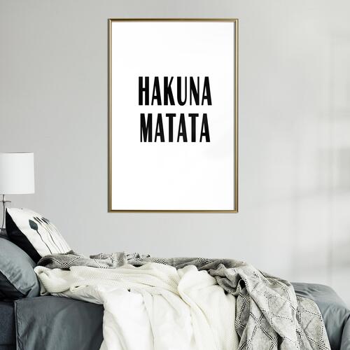 Plakat - Hakuna Matata