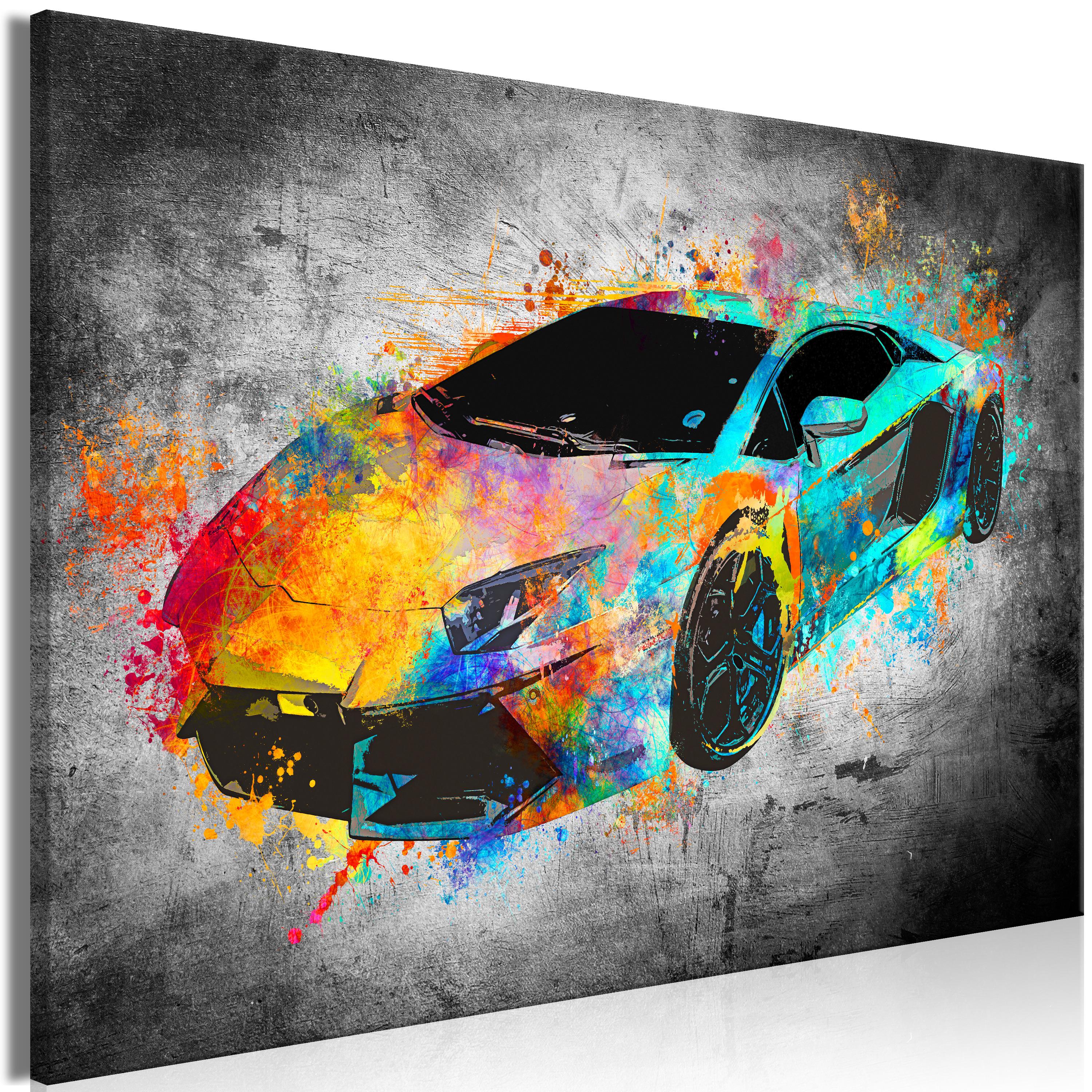 Billede - Aerodynamics (1 Part) Wide - 90 x 60 cm - Premium Print billede
