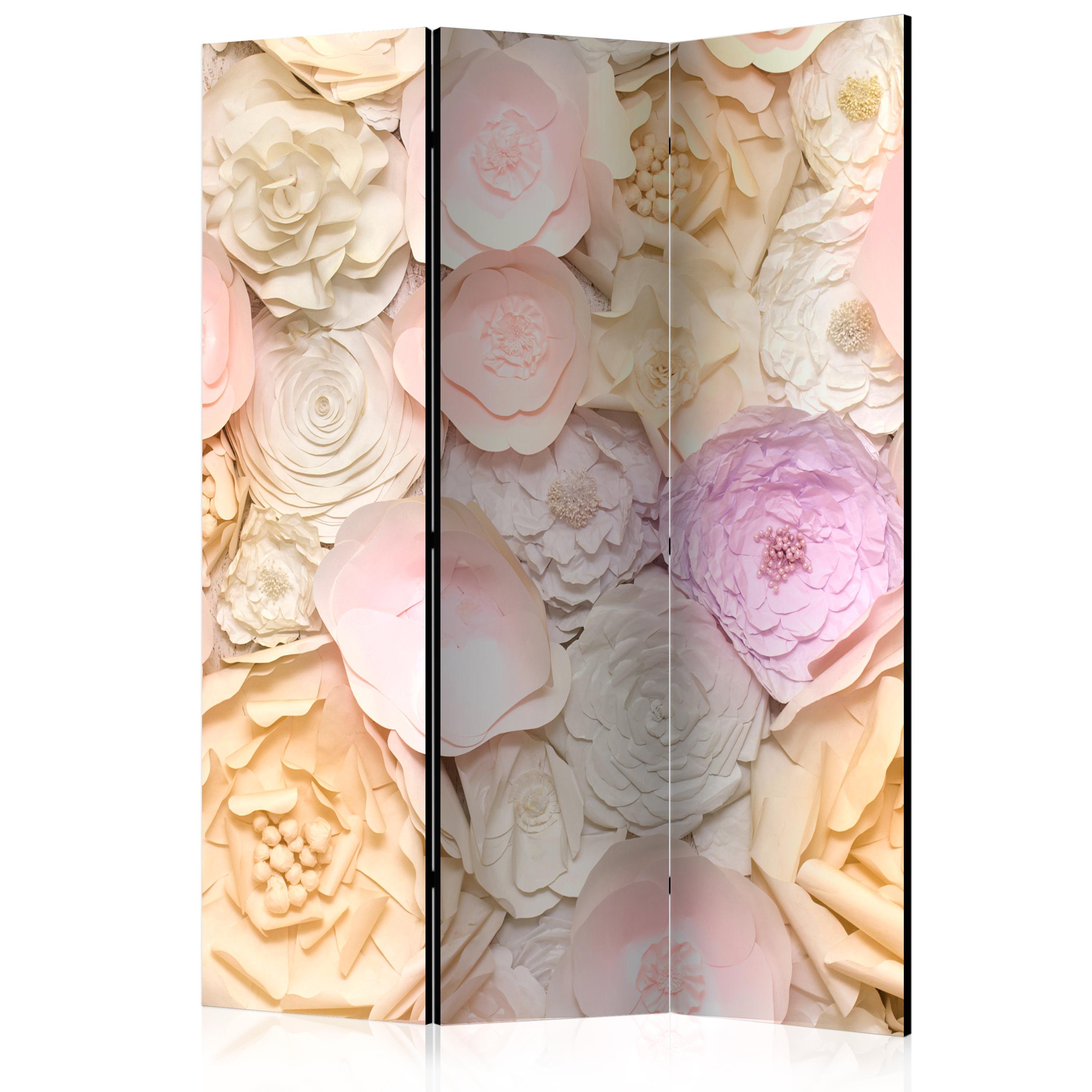Skærmvæg – Flower Bouquet – 135 x 172 cm – Dobbeltsidet