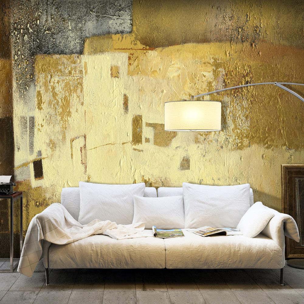 Fototapet - Golden Oddity - 250 x 175 cm - Standard billede