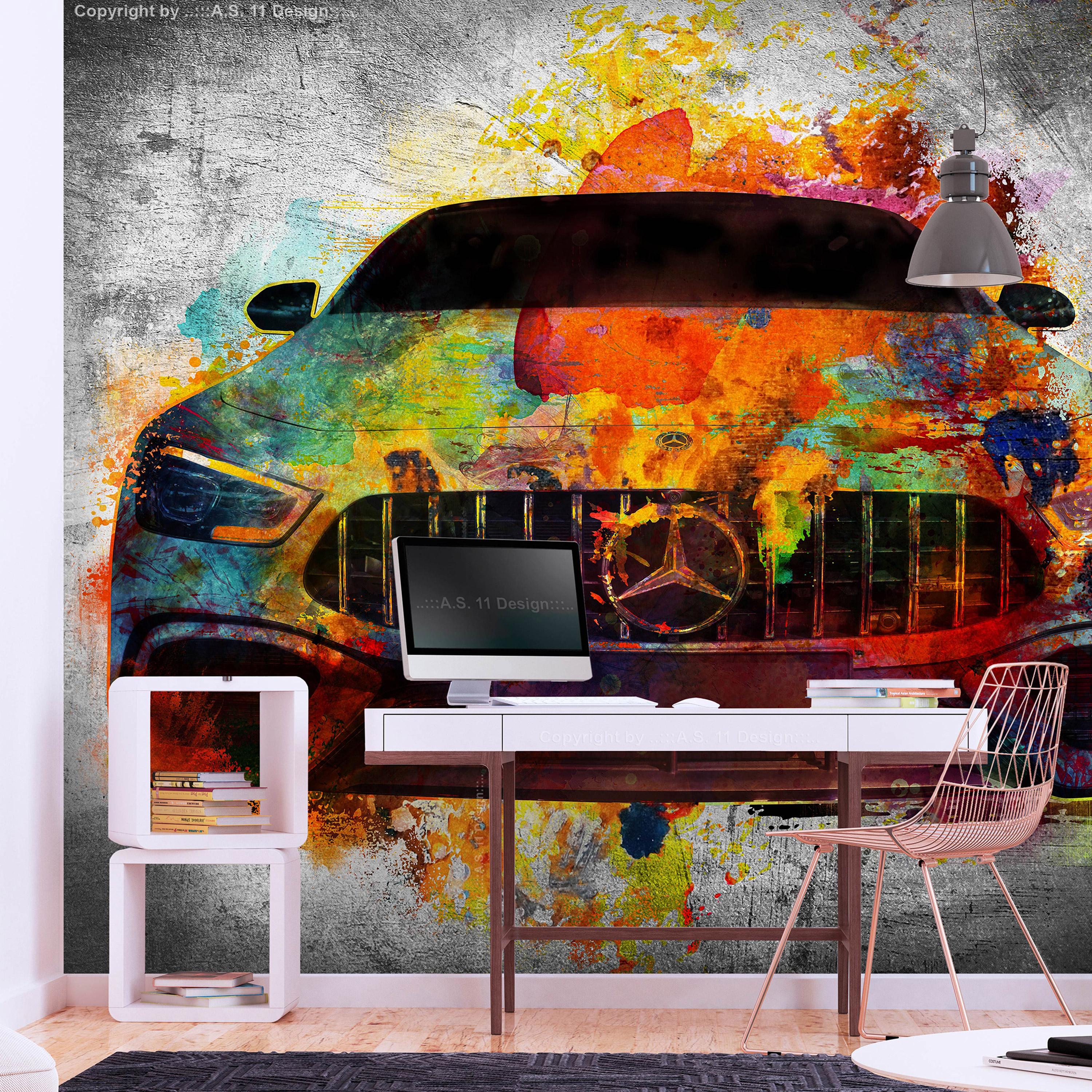 Fototapet - Great Car - 98 x 70 cm - Selvklæbende billede