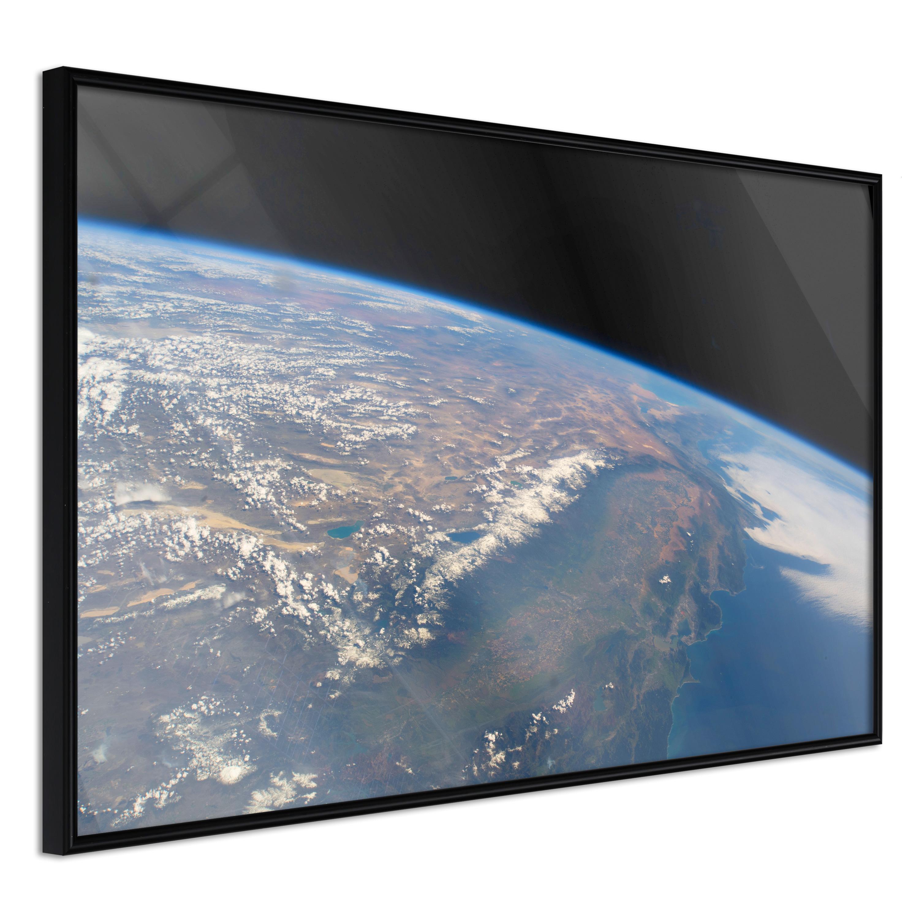 Plakat - Earth Power - 90 x 60 cm - Sort ramme billede