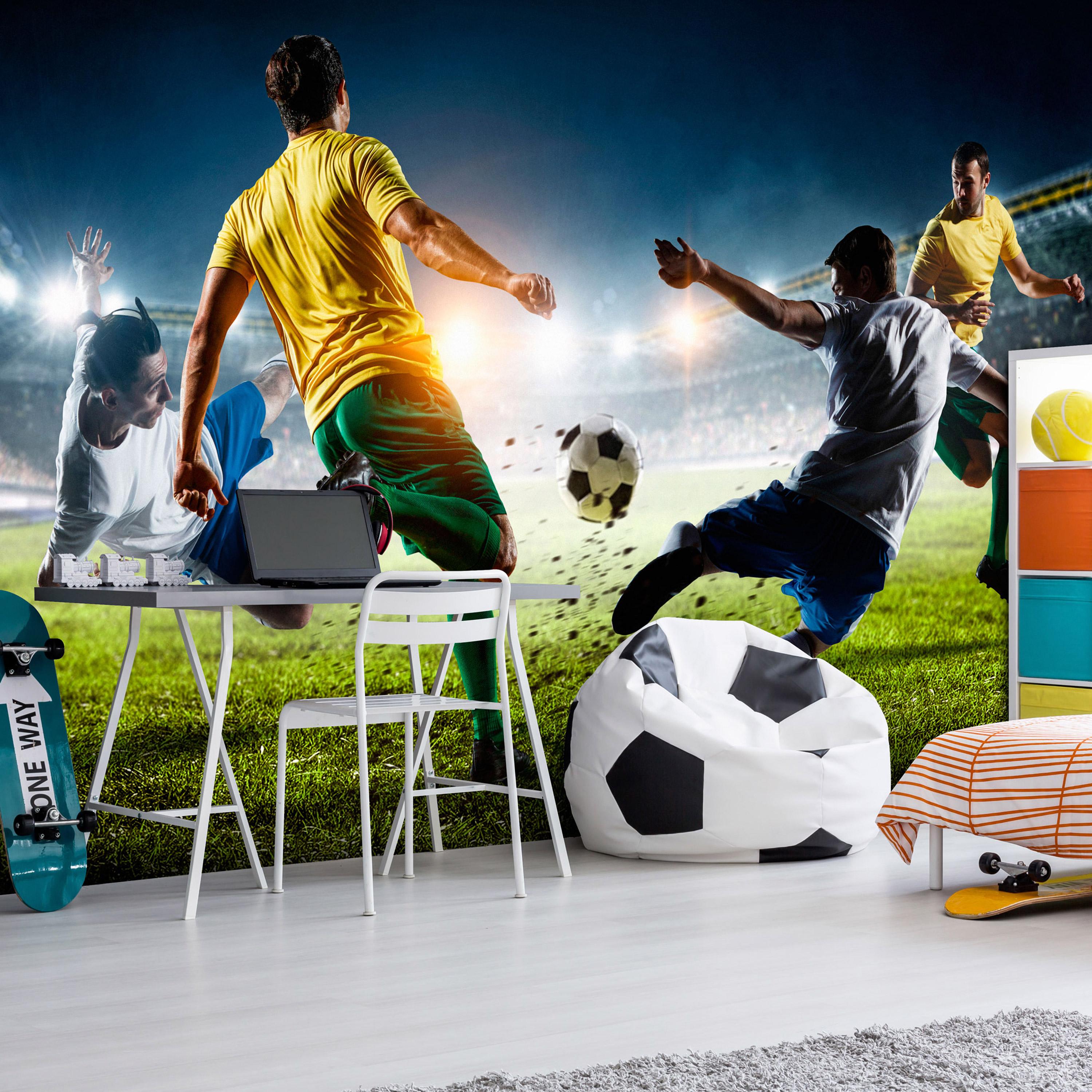 Fototapet - Decisive Tackle - 150 x 105 cm - Premium billede