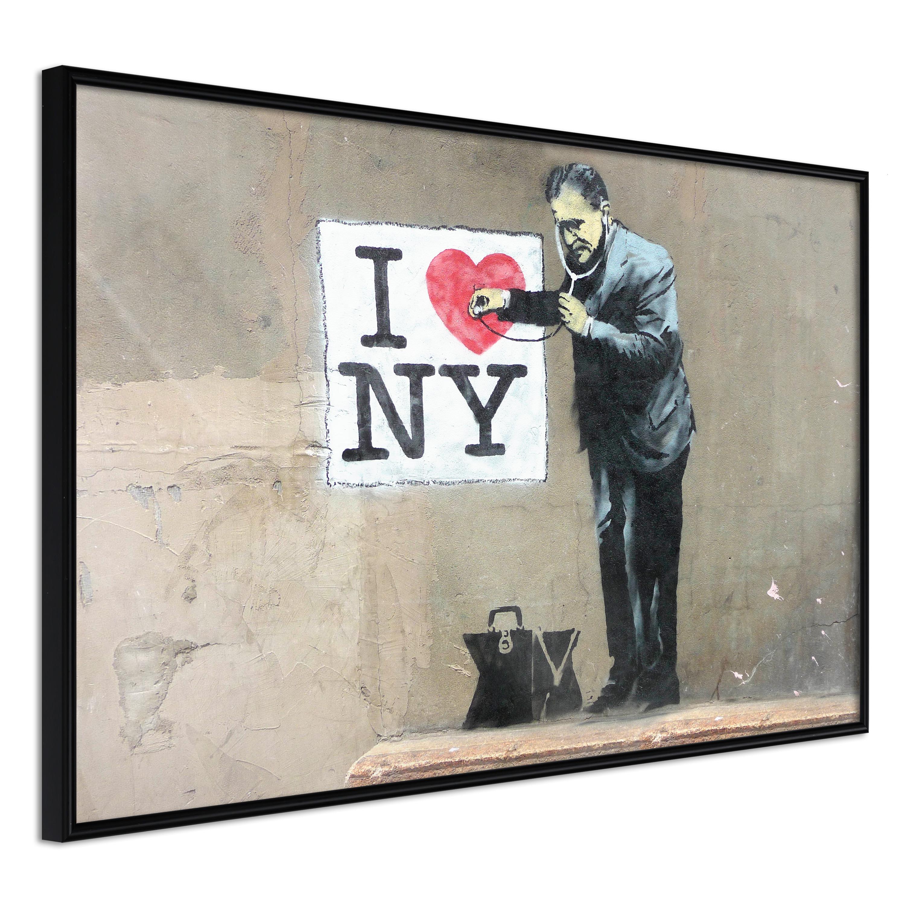 Plakat - Diagnosis - 30 x 20 cm - Sort ramme billede
