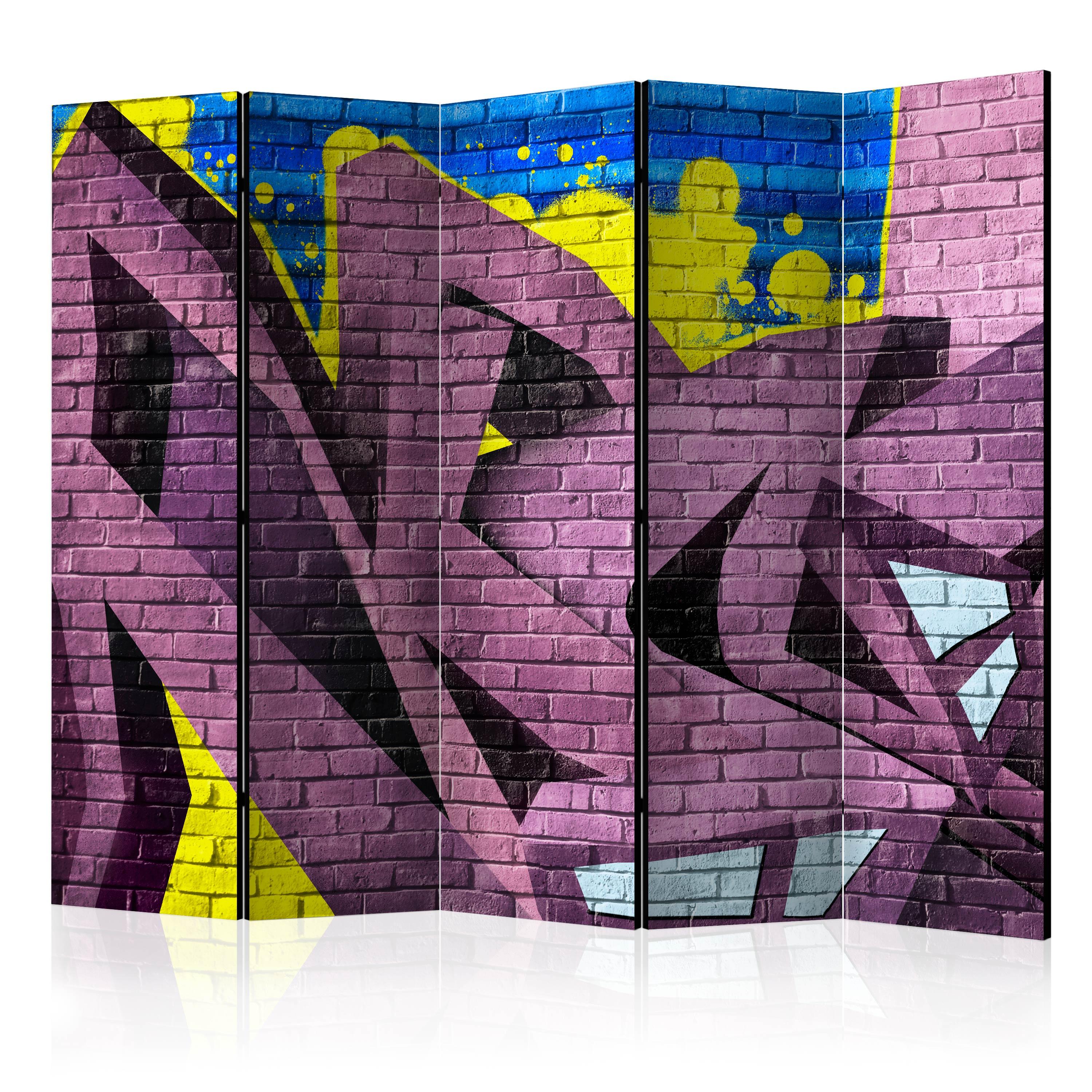 Skærmvæg Street Art Graffiti 225 172 Akustik