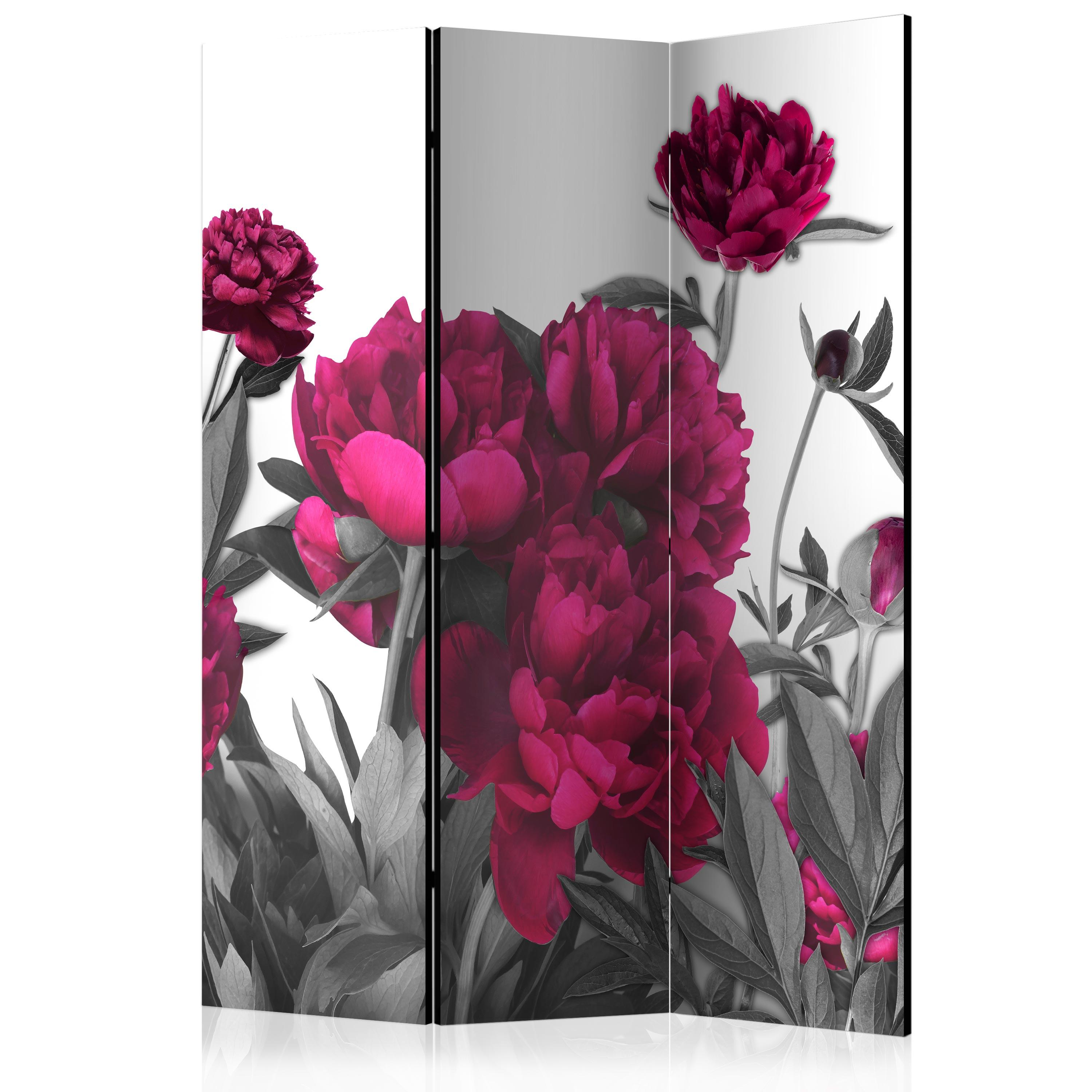 Skærmvæg - Lush meadow - 135 x 172 cm - Dobbeltsidet billede