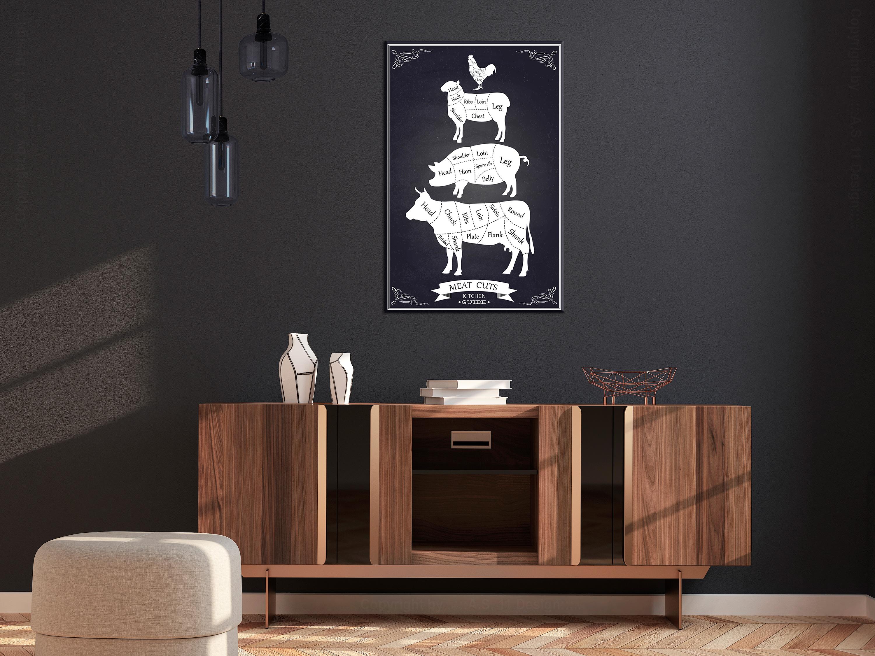 Billede - Kitchen Essential (1 Part) Vertical - 60 x 90 cm - Premium Print billede