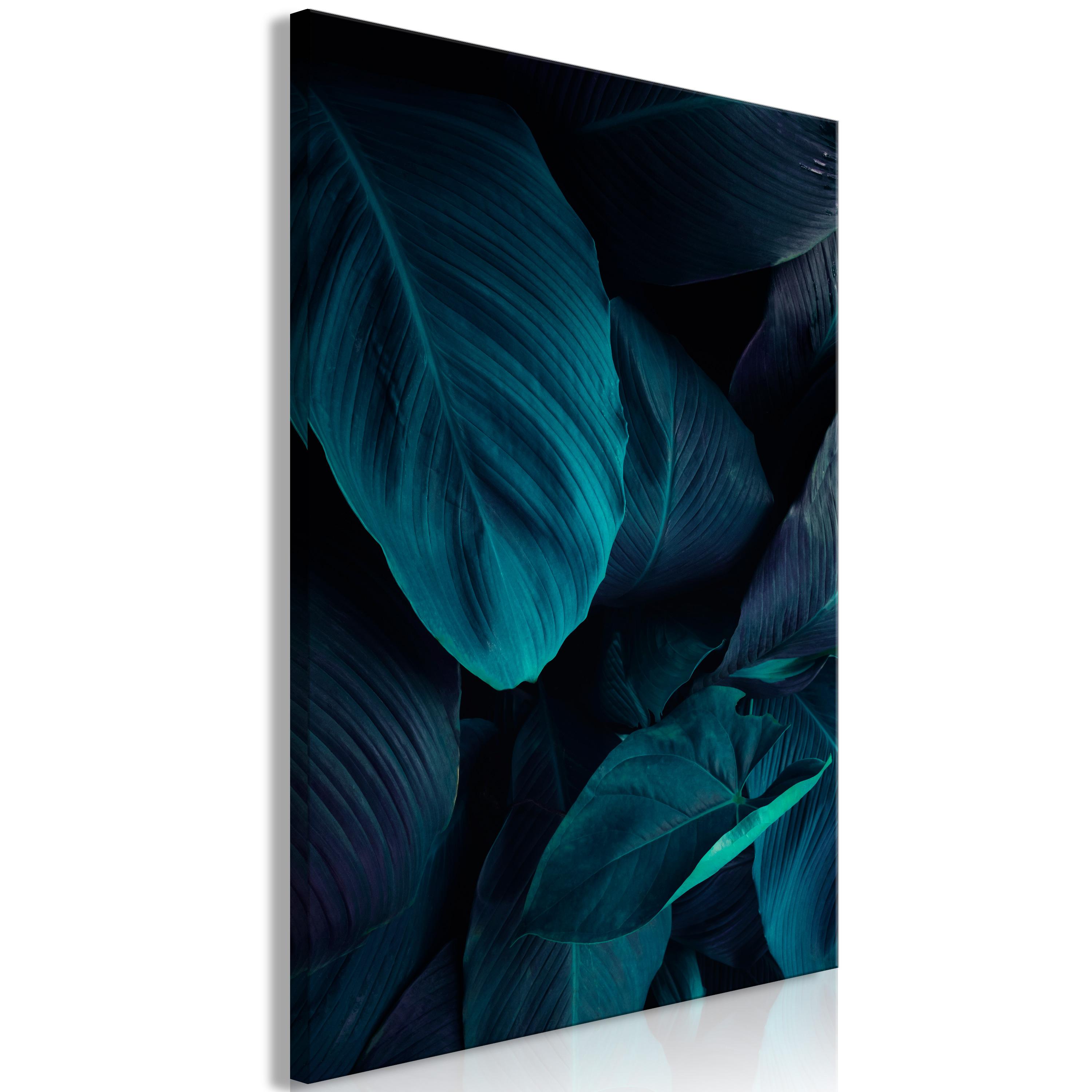 Billede - Night in the Jungle (1 Part) Wide - 60 x 40 cm - Standard billede