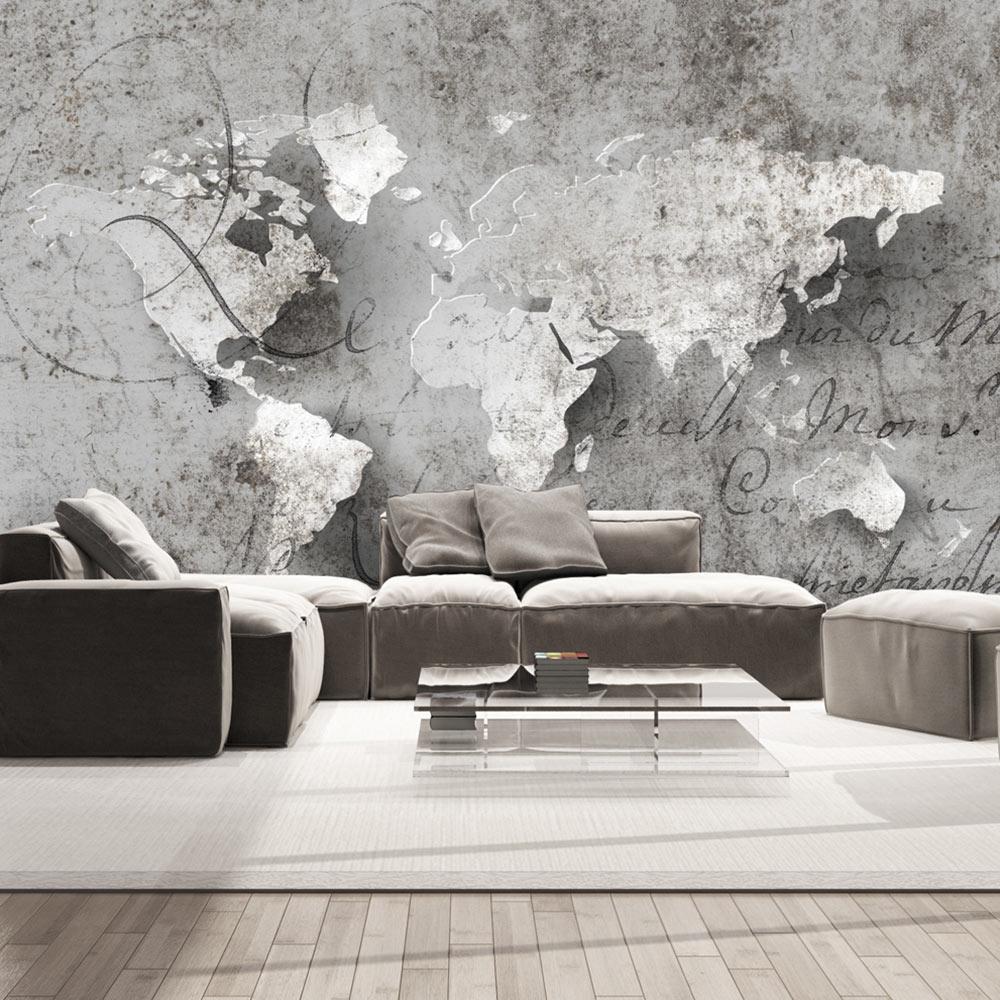 Fototapet - Map and letter - 400 x 280 cm - Standard billede