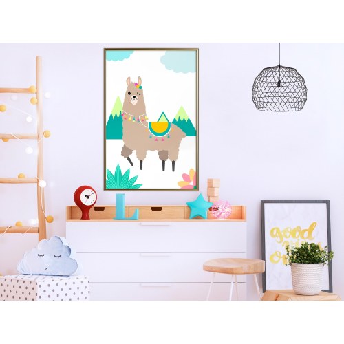 Plakat - Unusual Lama