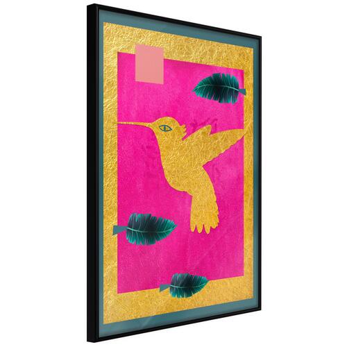 Plakat - Golden Hummingbird