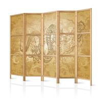 Japansk skærmvæg - Japanese Style: Dragon II 225 x 161 cm